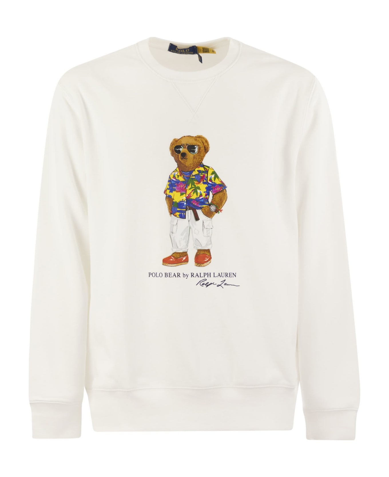 Polo Ralph Lauren Bear Polo Sweatshirt - White
