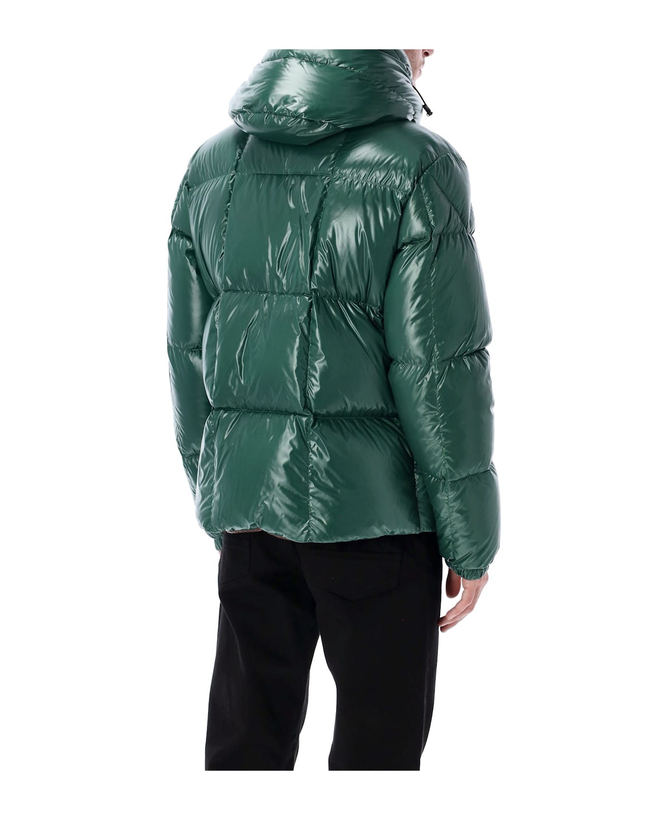 Moncler Parana Glossy Down Jacket - EMERALD