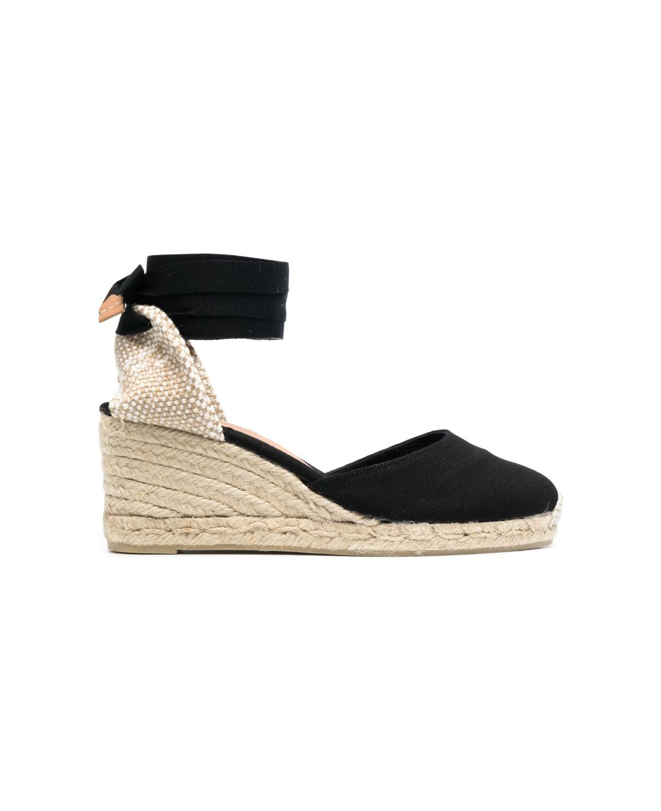Castañer Carina Canvas Espadrilles - Black