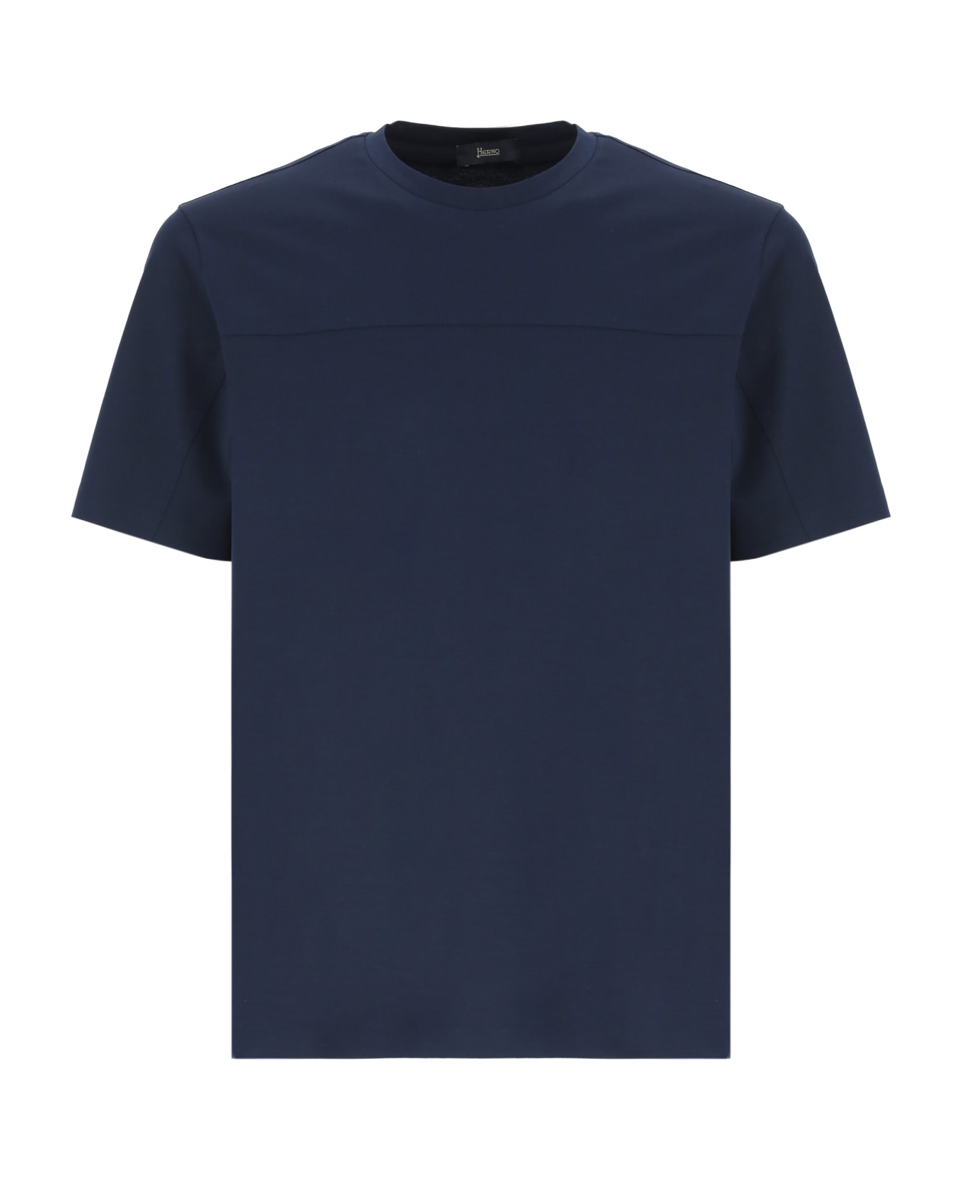 Herno Logoed T-shirt - Blue