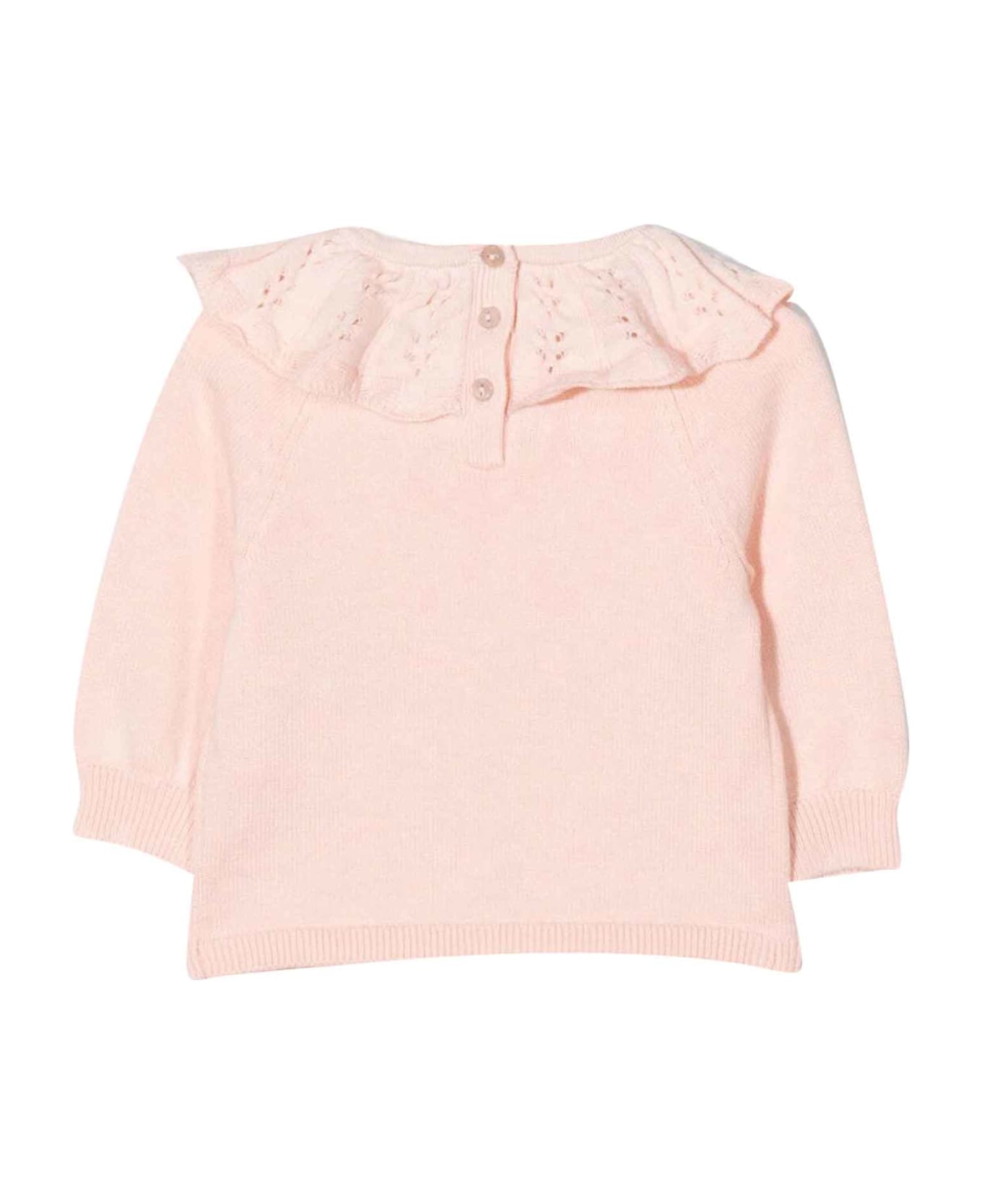 Chloé Pink Sweater Baby Girl Chloè Kids - Rosa