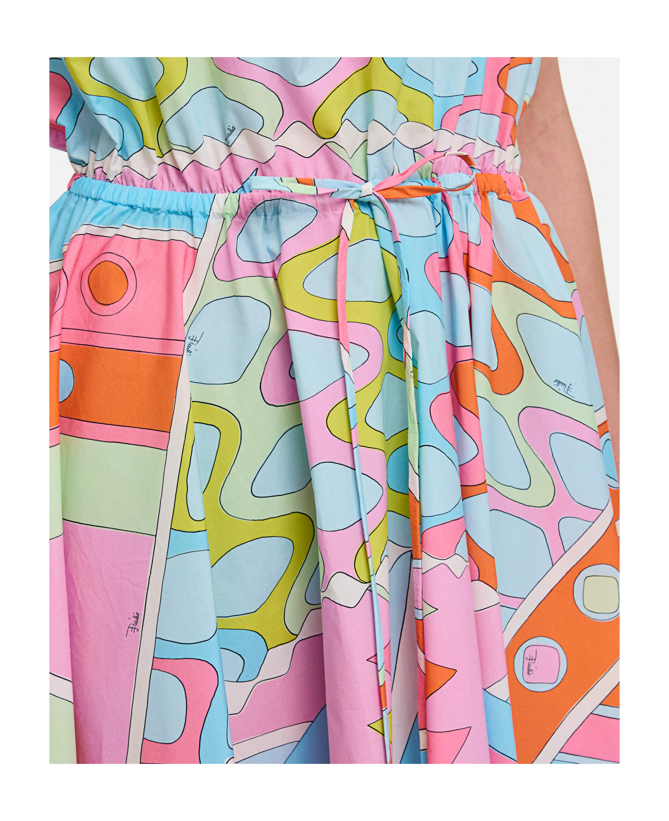 Pucci Cotton Popeline Dress - Pink ワンピース＆ドレス