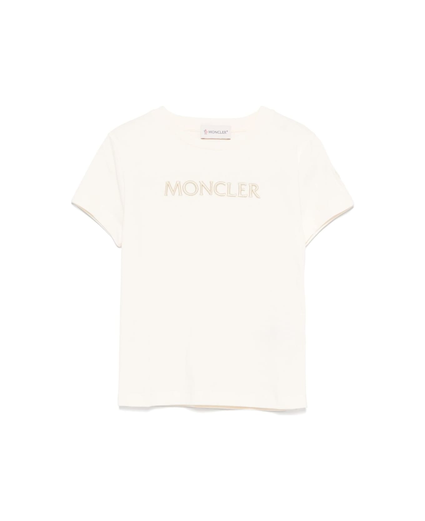 Moncler Enfant Cotton T-shirt - White