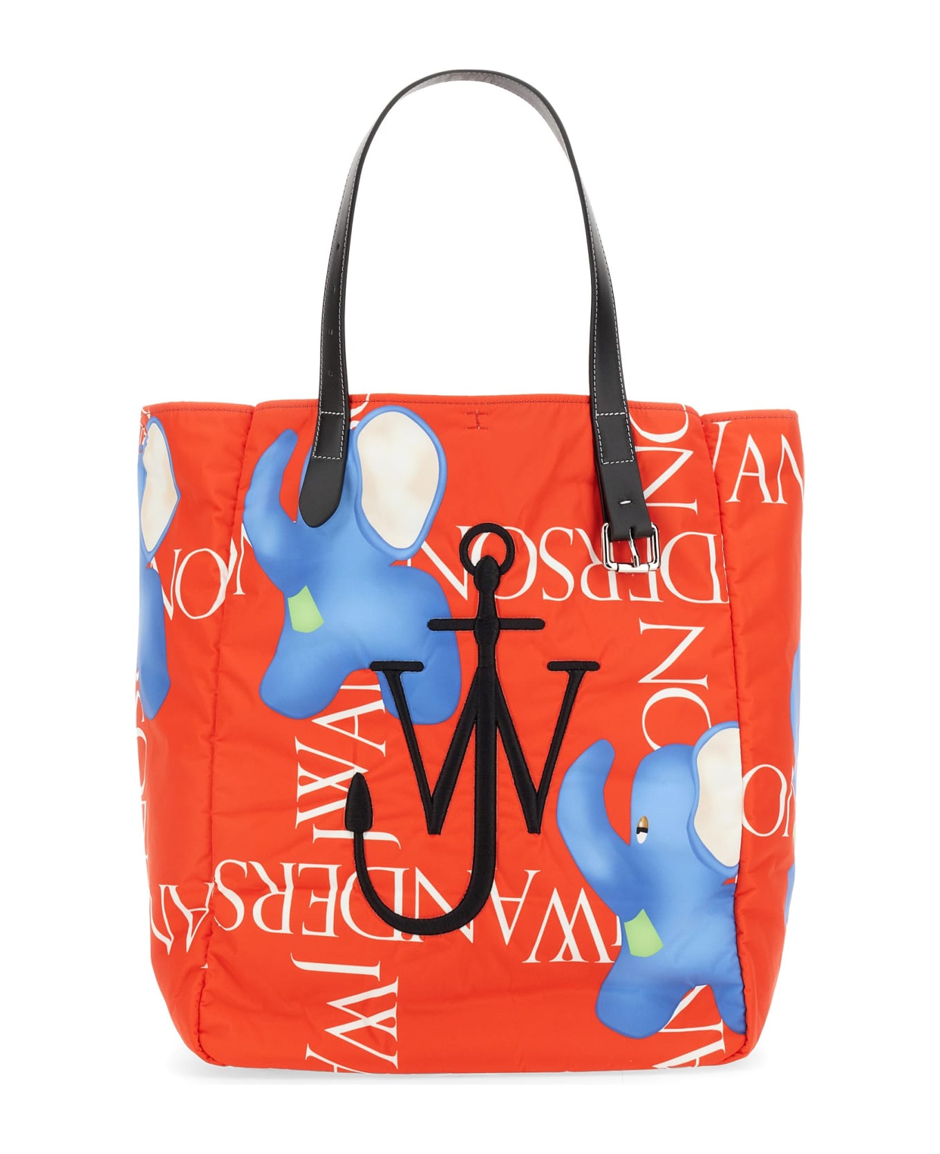J.W. Anderson Tote Bag With Print - ROSSO