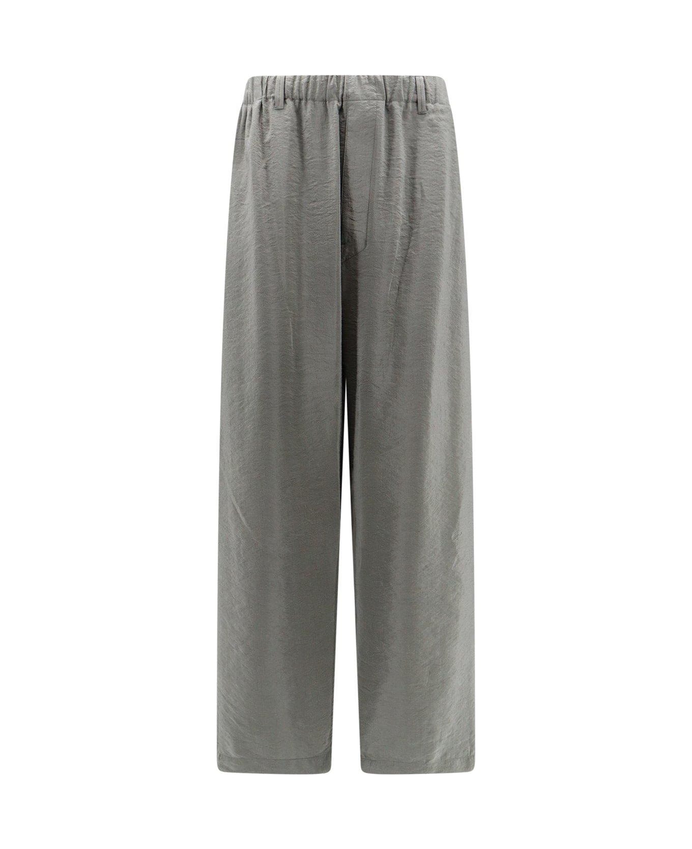 Lemaire Relaxed Fit Tapered Leg Trousers - Grey