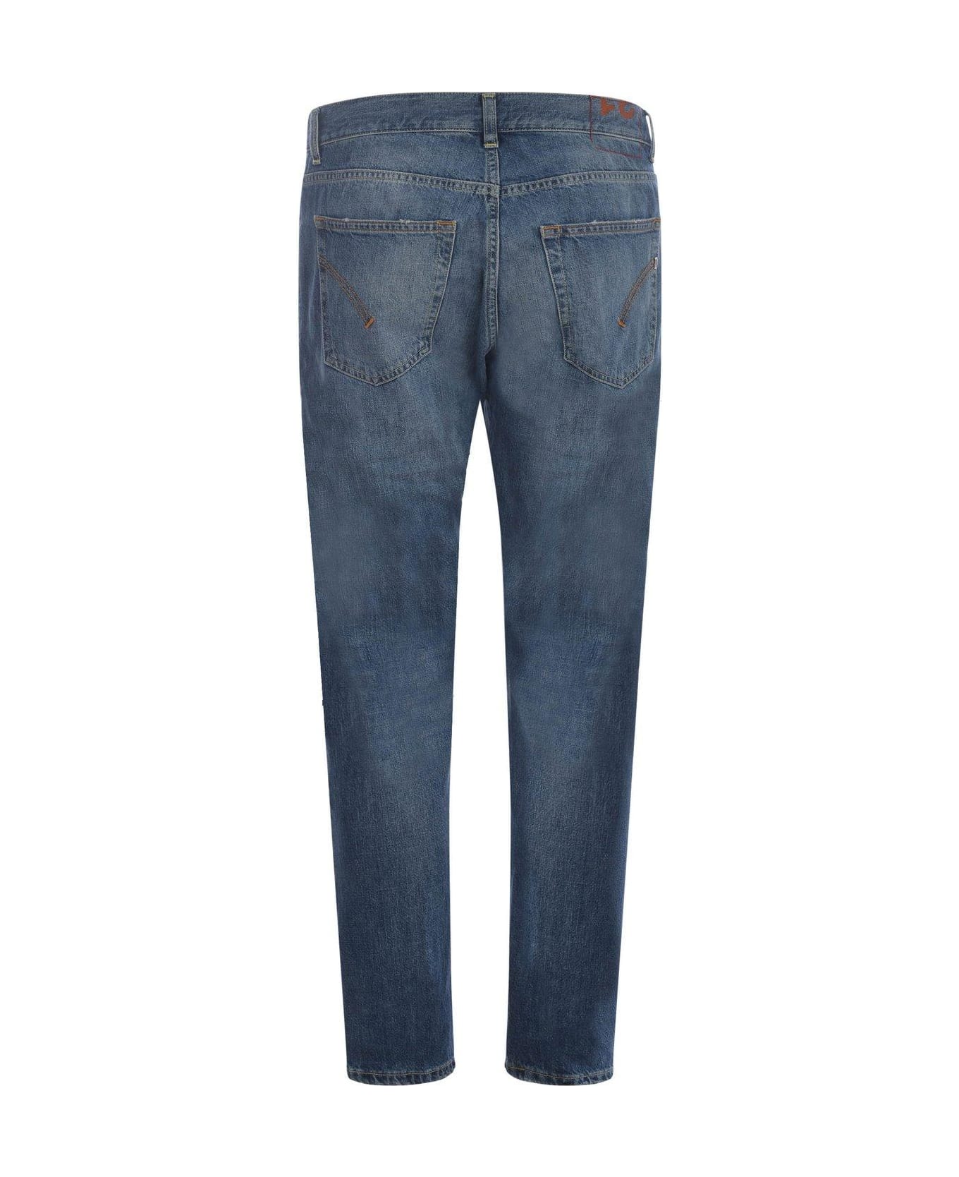 Dondup Dian Straight-leg Distressed Jeans