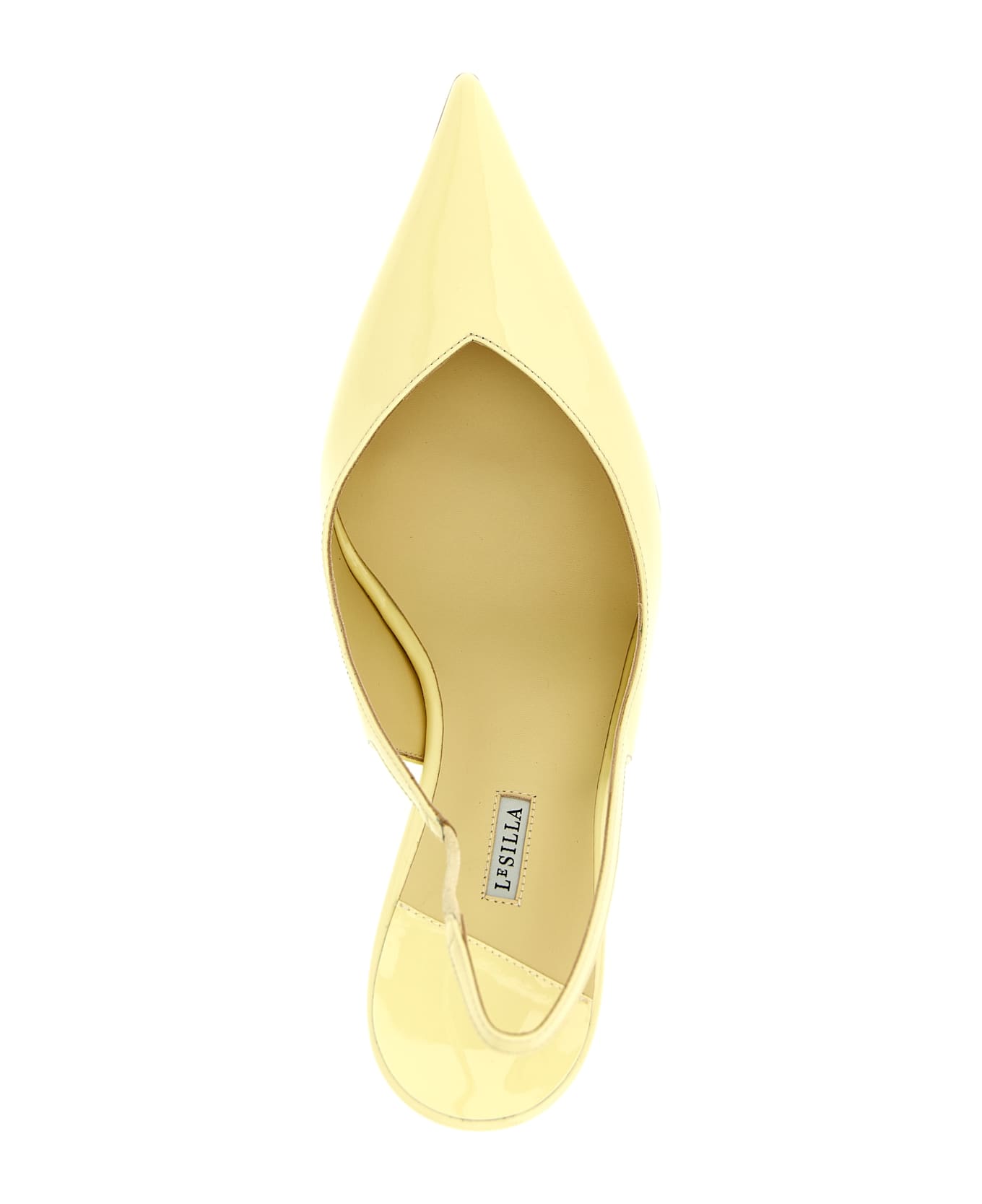 Le Silla 'vivienne' Slingback - Yellow