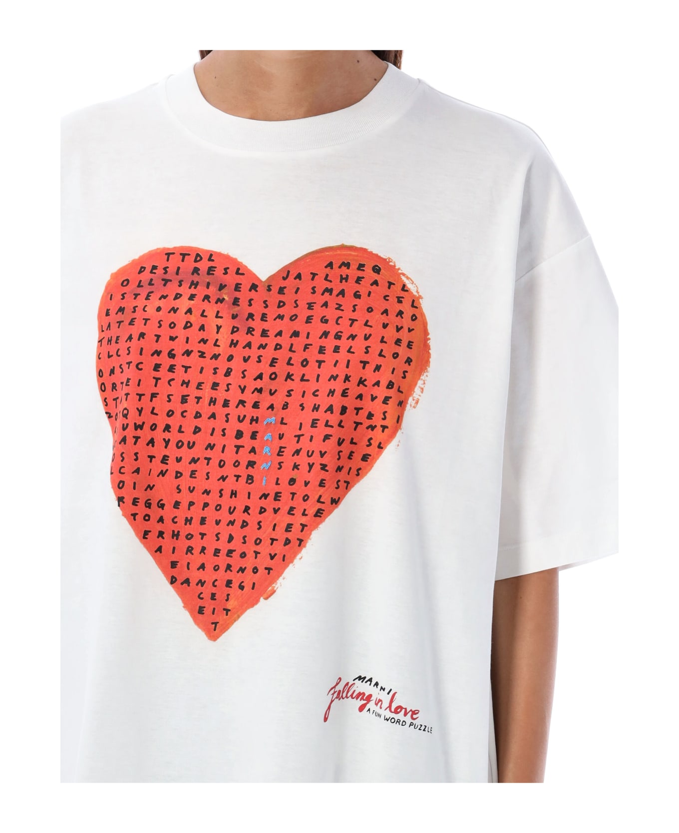 Marni Heart T-shirt - White