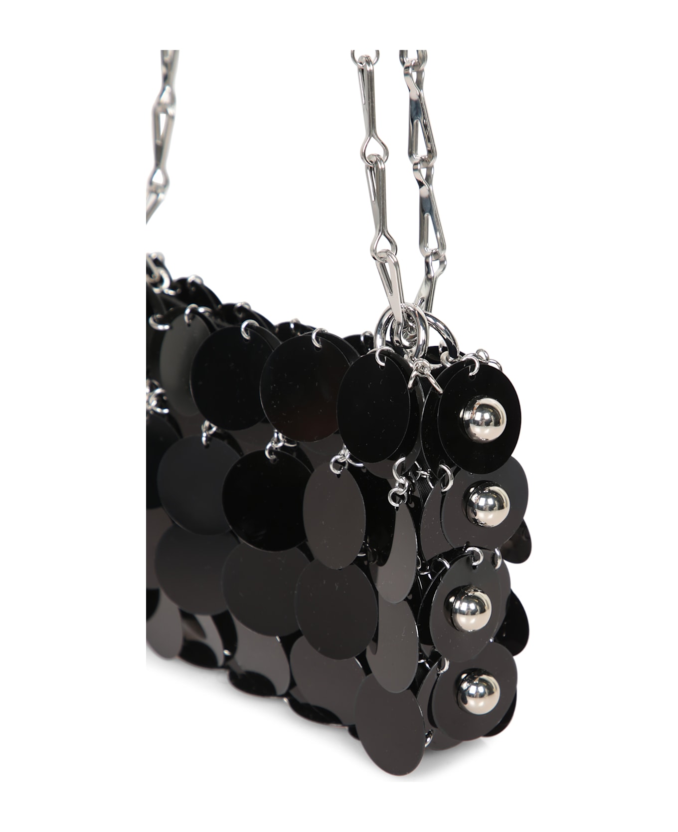 Paco Rabanne Sparkle Shoulder Bag - Black
