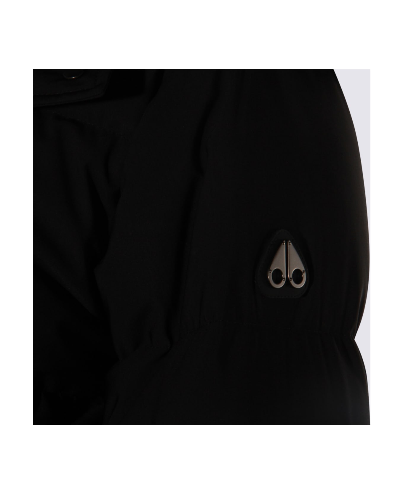 Moose Knuckles Black Down Jacket - Black