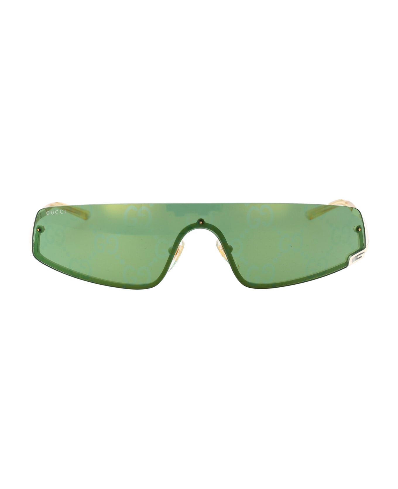 Gucci Eyewear Gg1561s Sunglasses - 003 IVORY IVORY GREEN