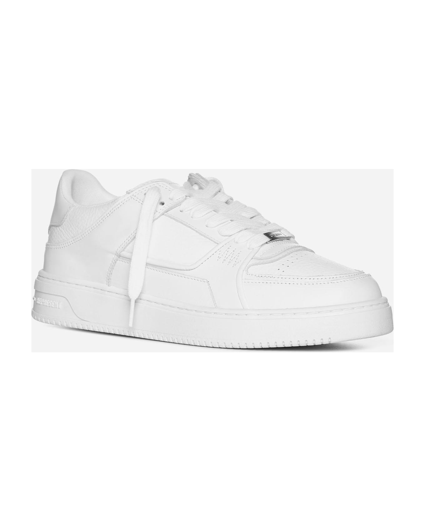REPRESENT Apex Nappa Leather Sneakers - White