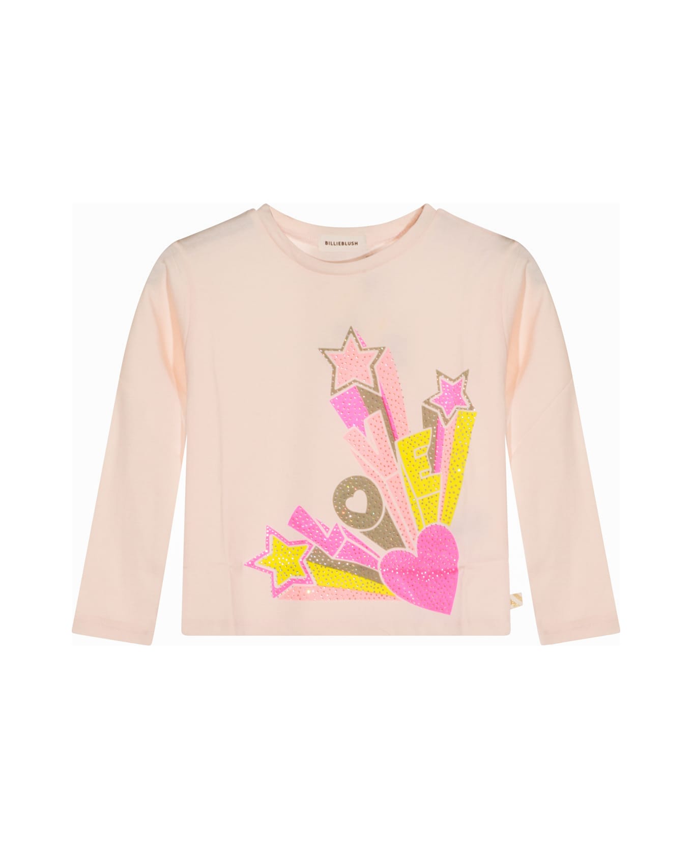 Billieblush Pink Cotton T-shirt - CORAGGIO ROSA