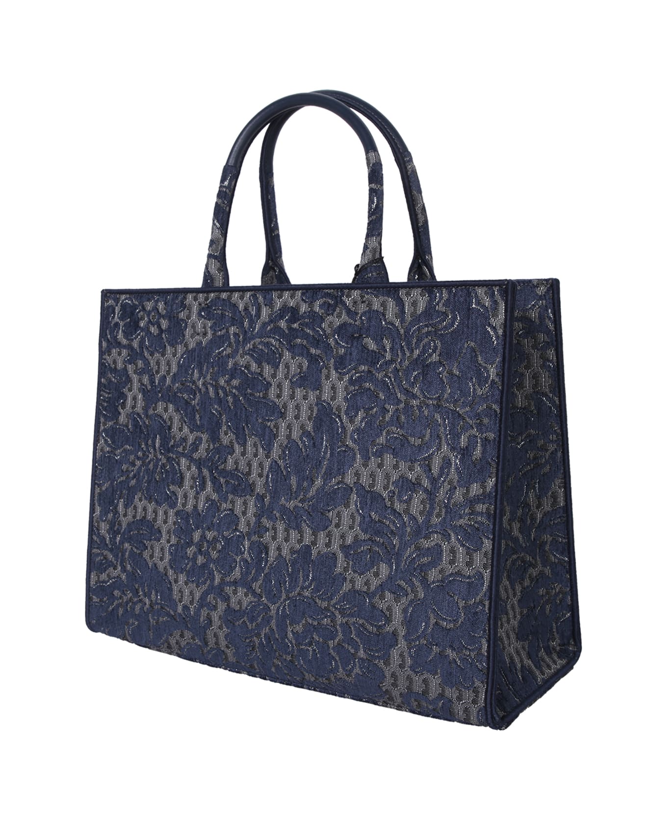 Furla Opportunity Jacquard Blue Tote - Blue トートバッグ