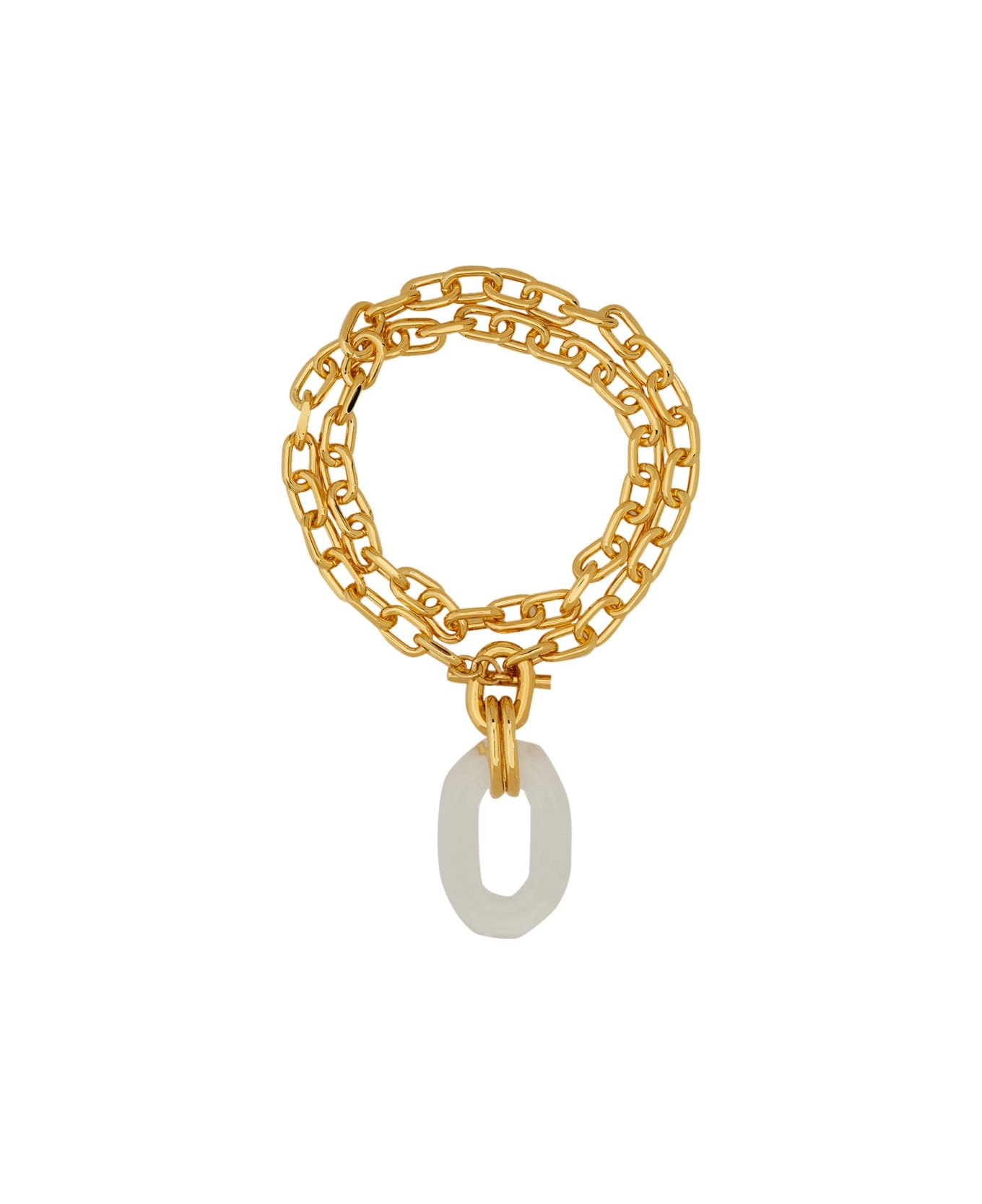Paco Rabanne Necklace With Chain - GOLD