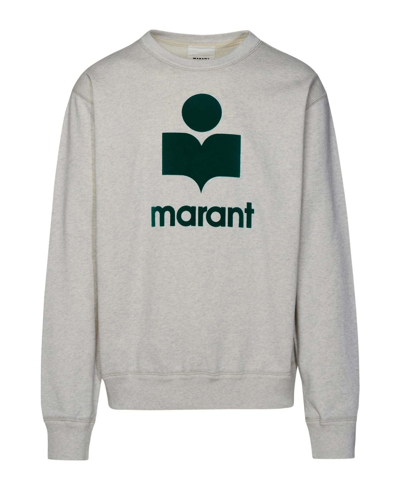 Isabel Marant Mikoy Logo Sweatshirt - Green