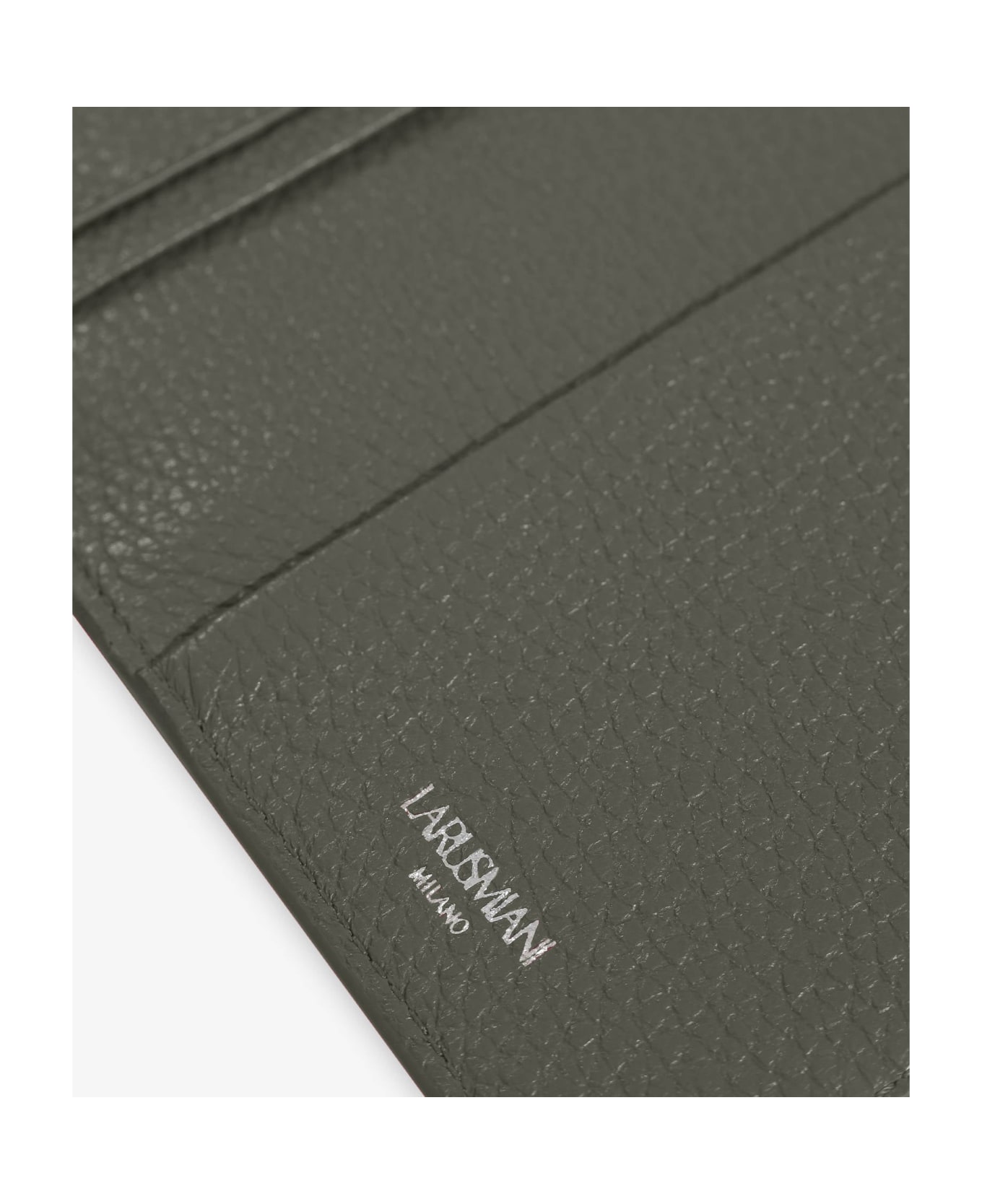 Larusmiani Passport Cover Fiumicino Accessory - Mud