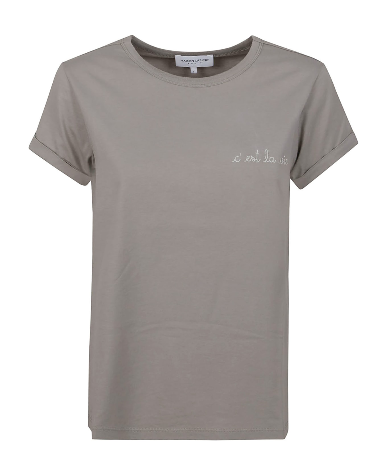 Maison Labiche T-shirts And Polos Grey - Grey