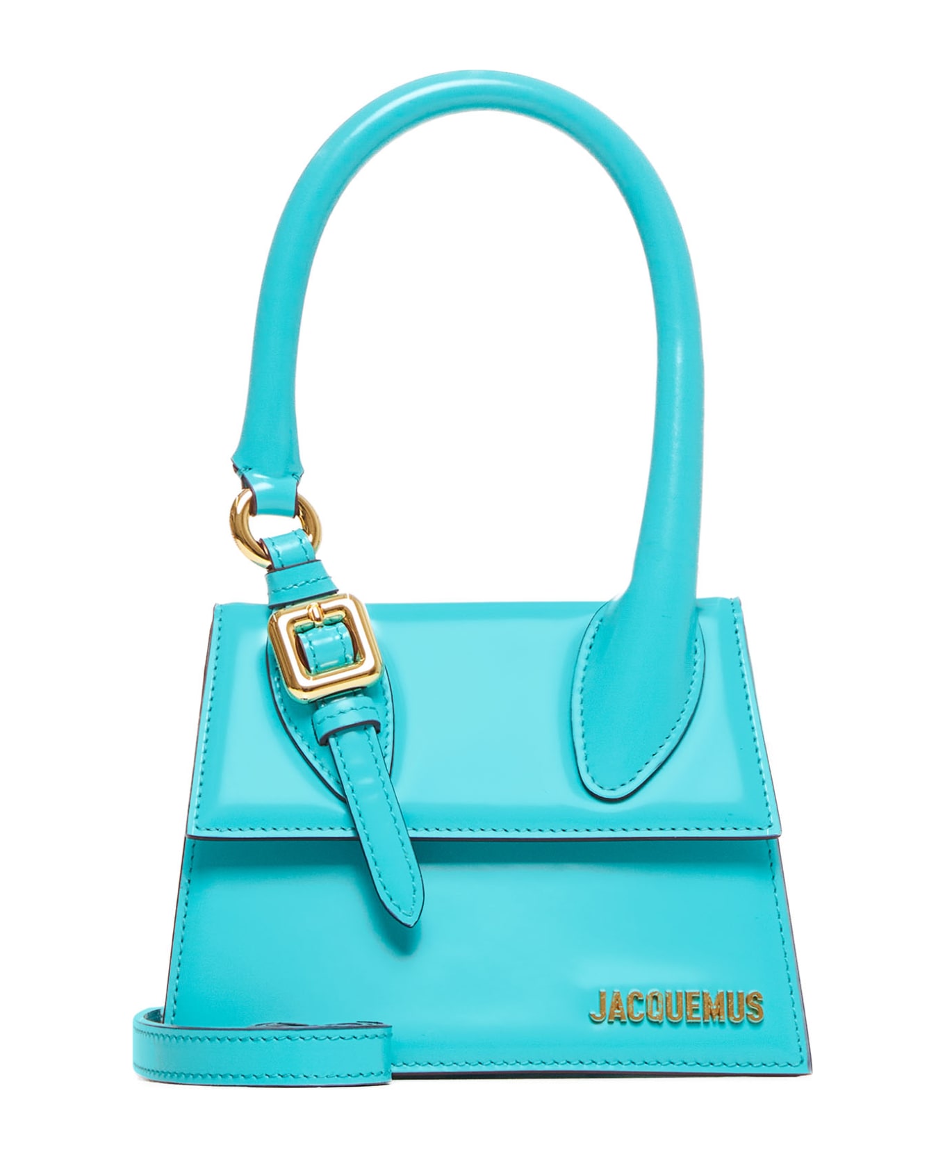 Jacquemus Le Chiquito Moyen Boucle - TURQUOISE トートバッグ