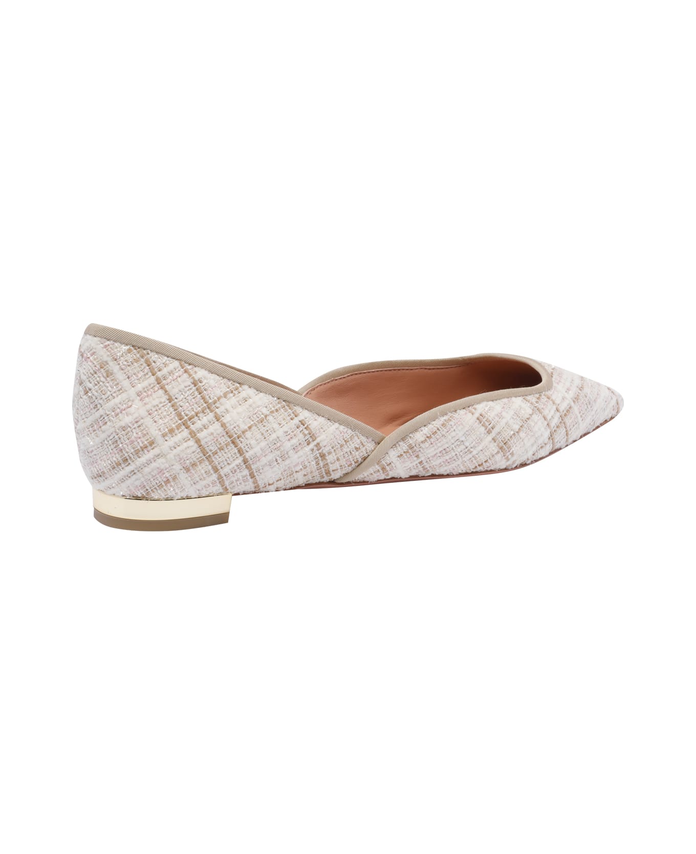 Aquazzura Maia Flats - Beige