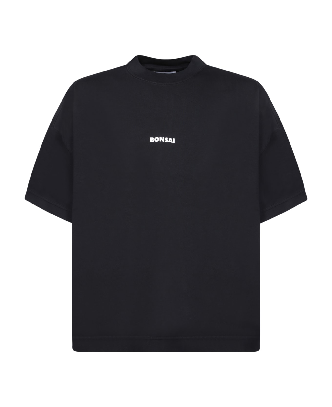 【関税込み】Bonsai ブラック ロゴプリント Tシャツ BONSAIロゴTシャツ（ブラック） | ぼんさいレコードストア