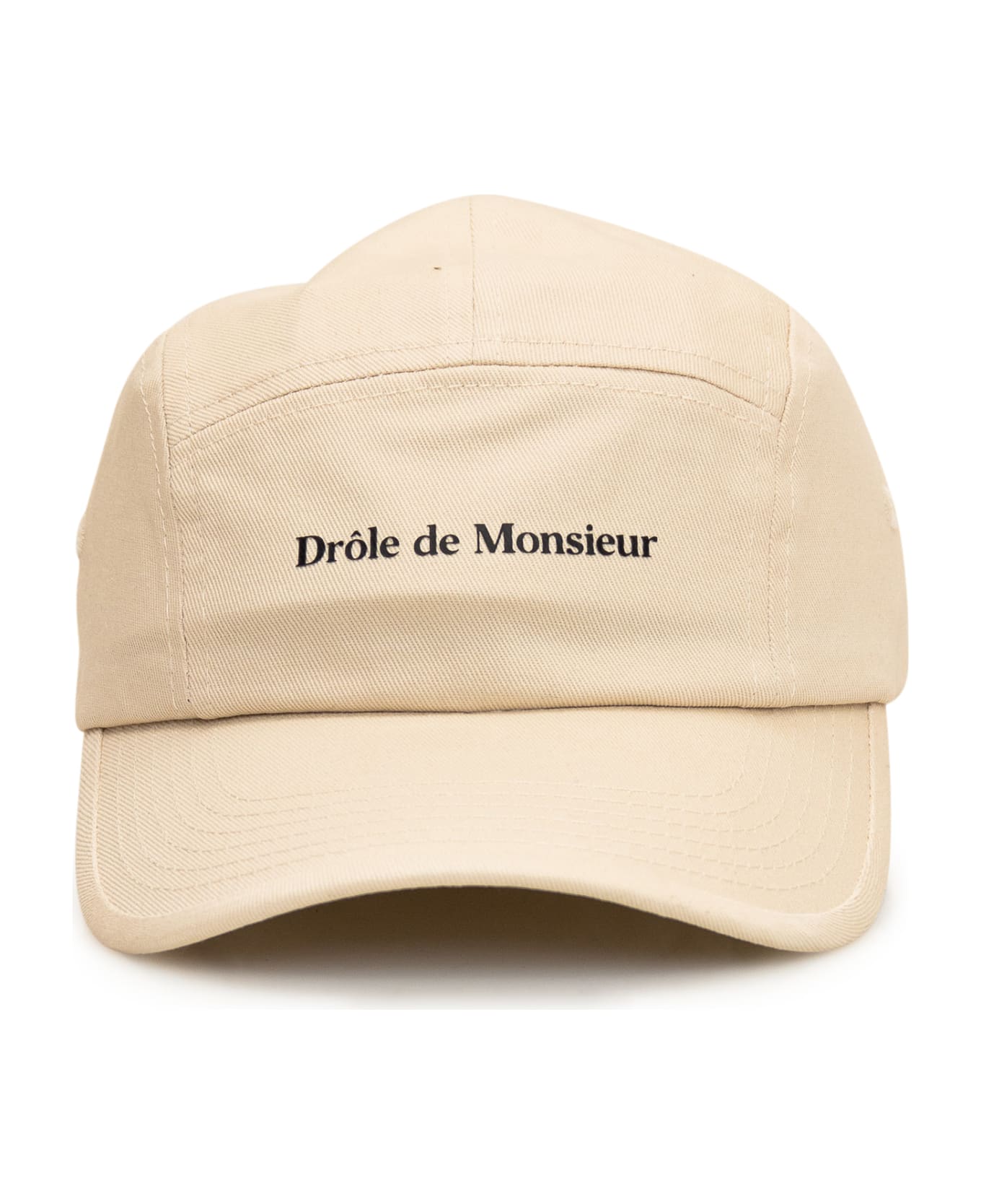 Drôle de Monsieur Cap With Logo - LIGHT BEIGE