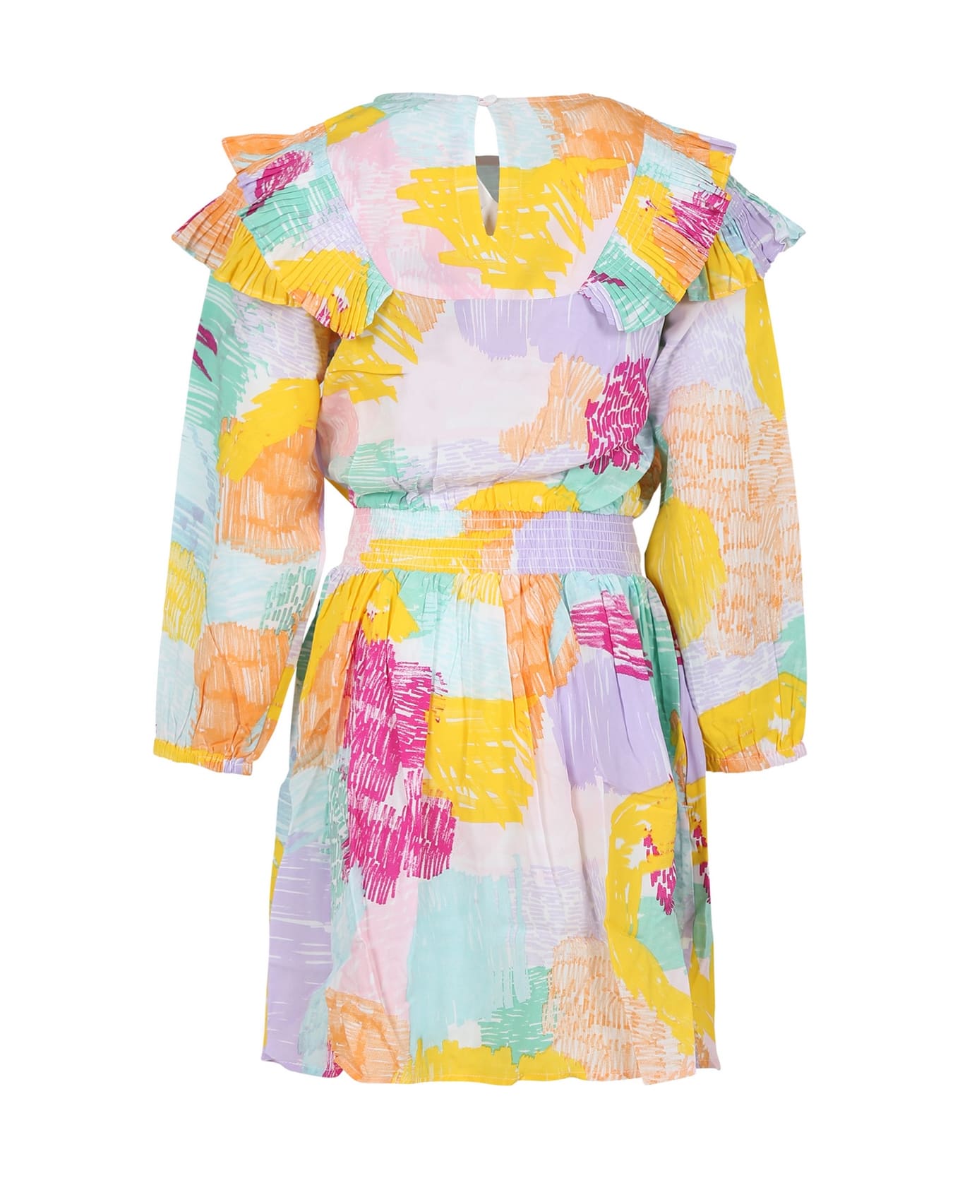 Stella McCartney Kids Casual Multicolor Dress For Girl - Multicolor ワンピース＆ドレス