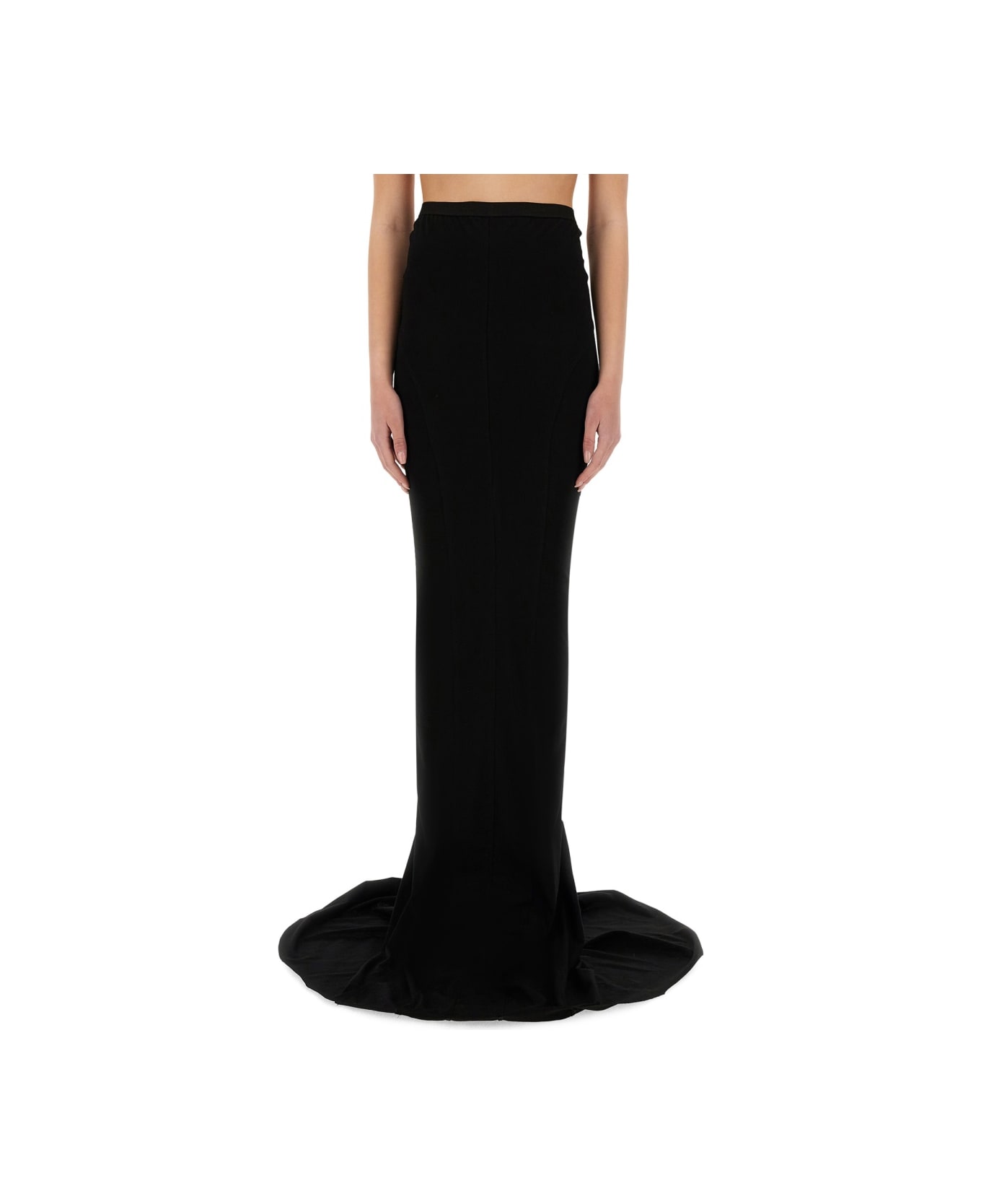 Rick Owens Maxi Skirt 
lido
 - BLACK