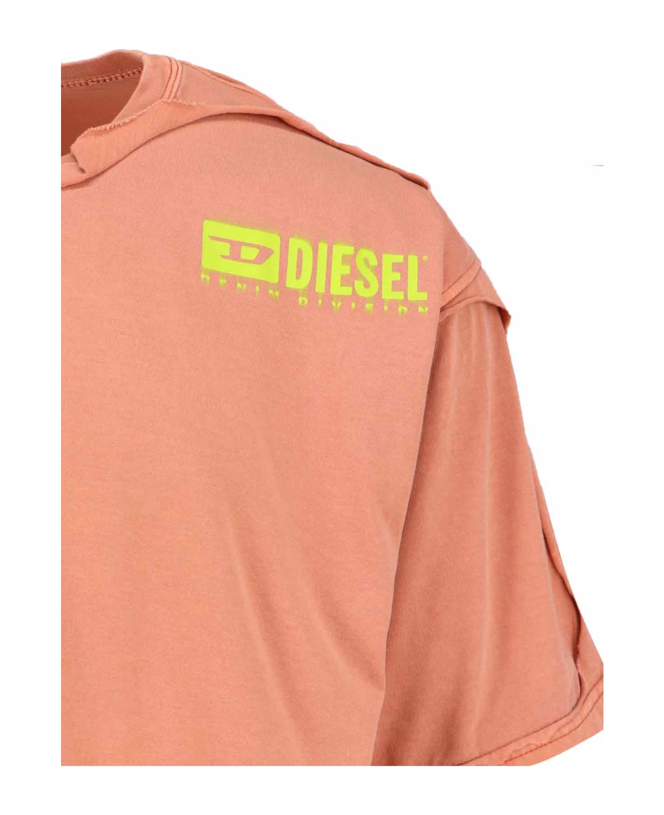 Diesel 't-box-dbl' T-shirt - Orange