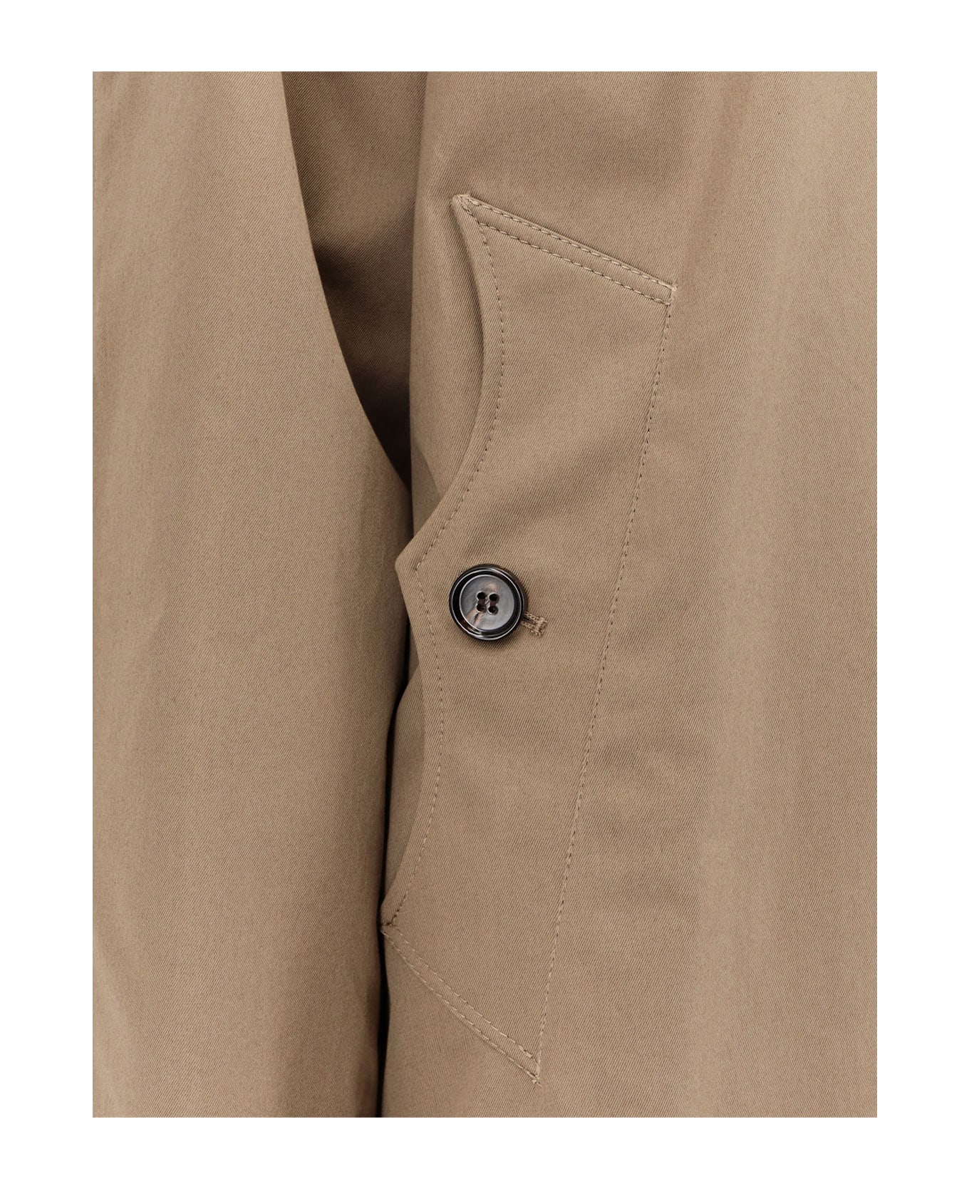 Burberry Chevington Reversible Cotton Coat - Clay Brown