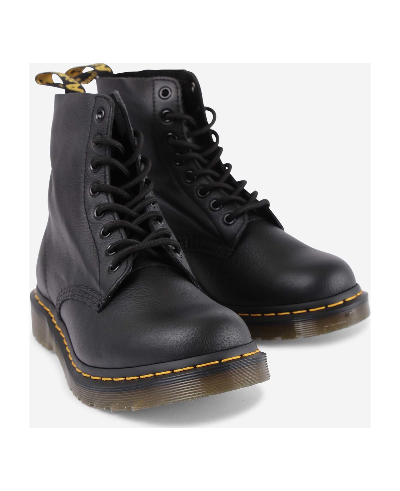 Dr. Martens 1460 Pascal Combat Boots - Black
