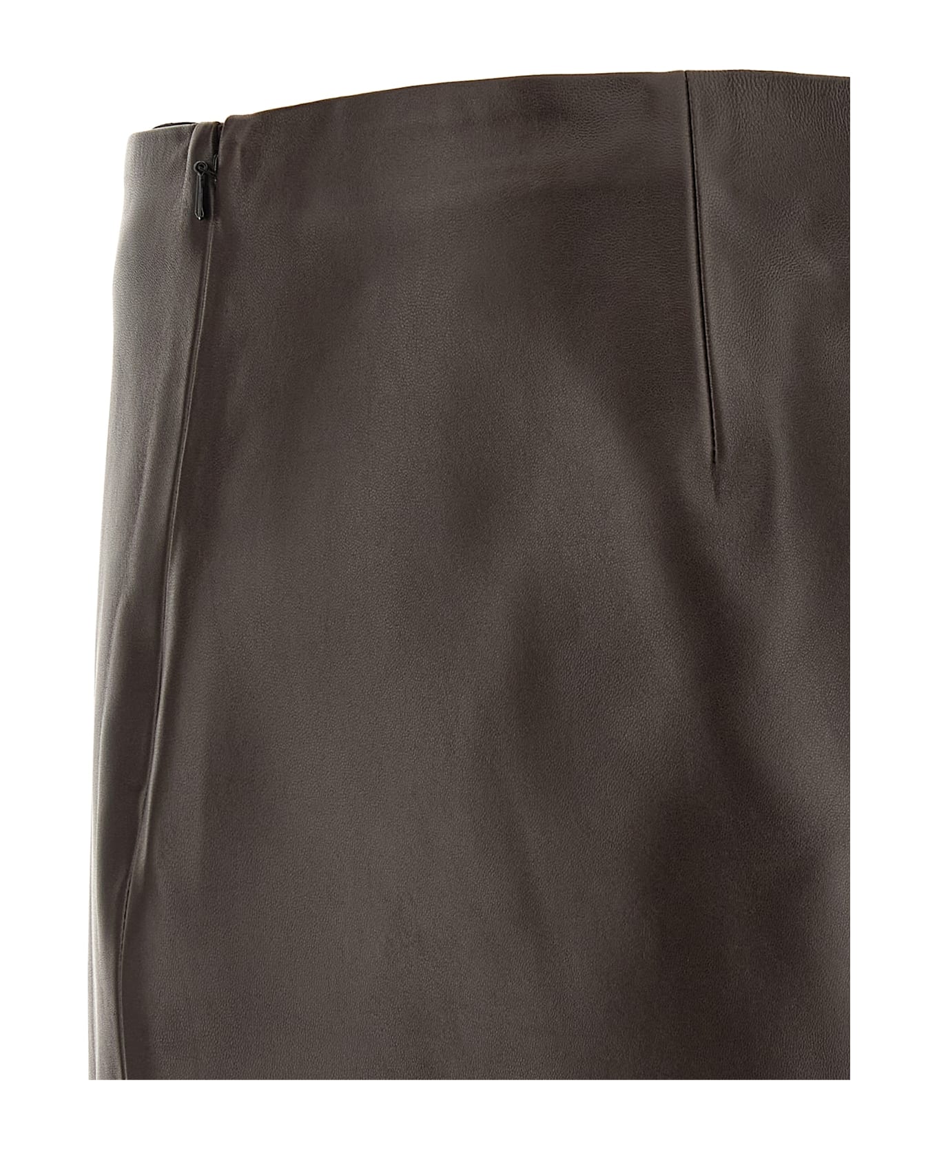 Khaite 'jett' Skirt - Brown