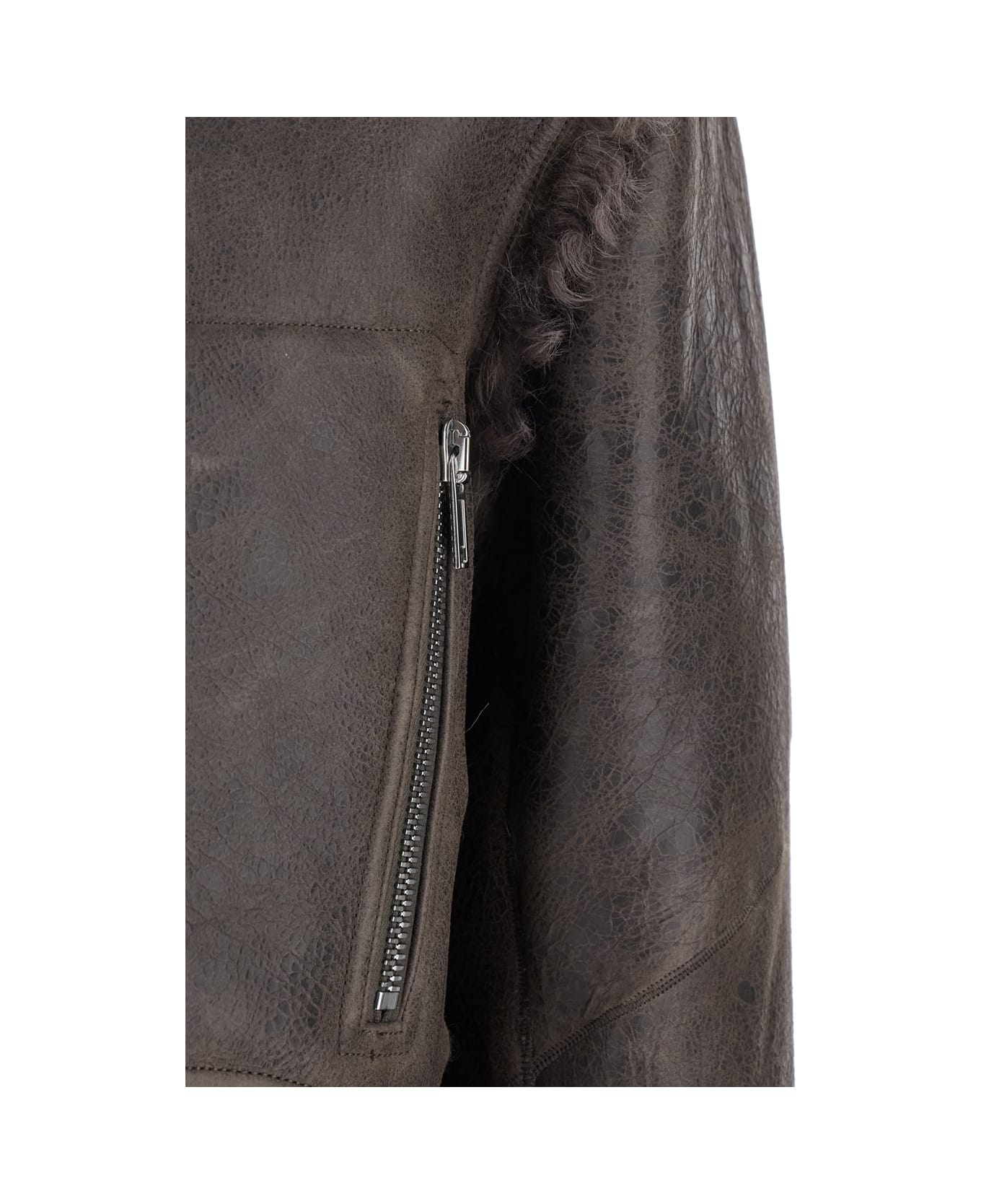 Rick Owens Exploder Shearling Jacket