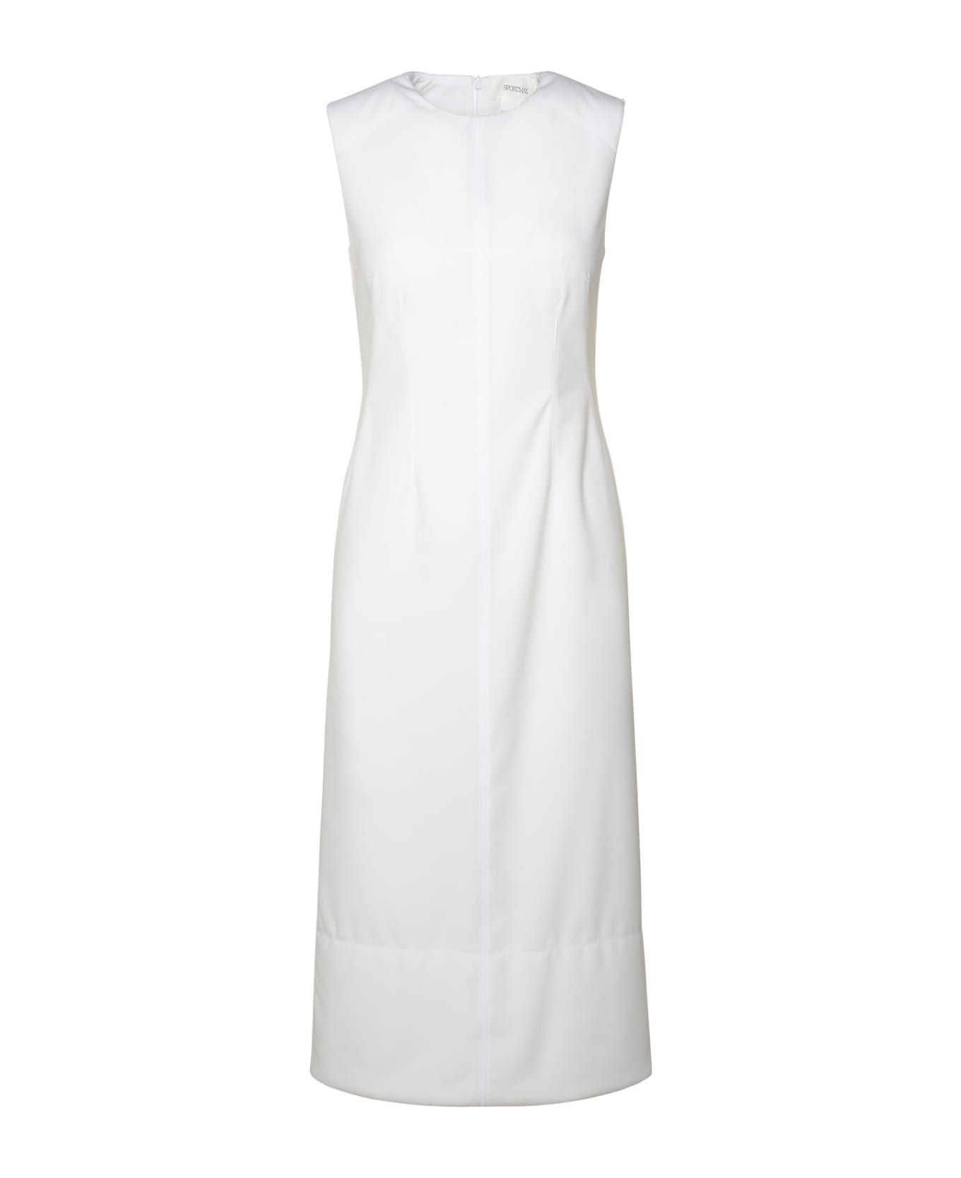SportMax 'cariddi' White Polyester Dress - White