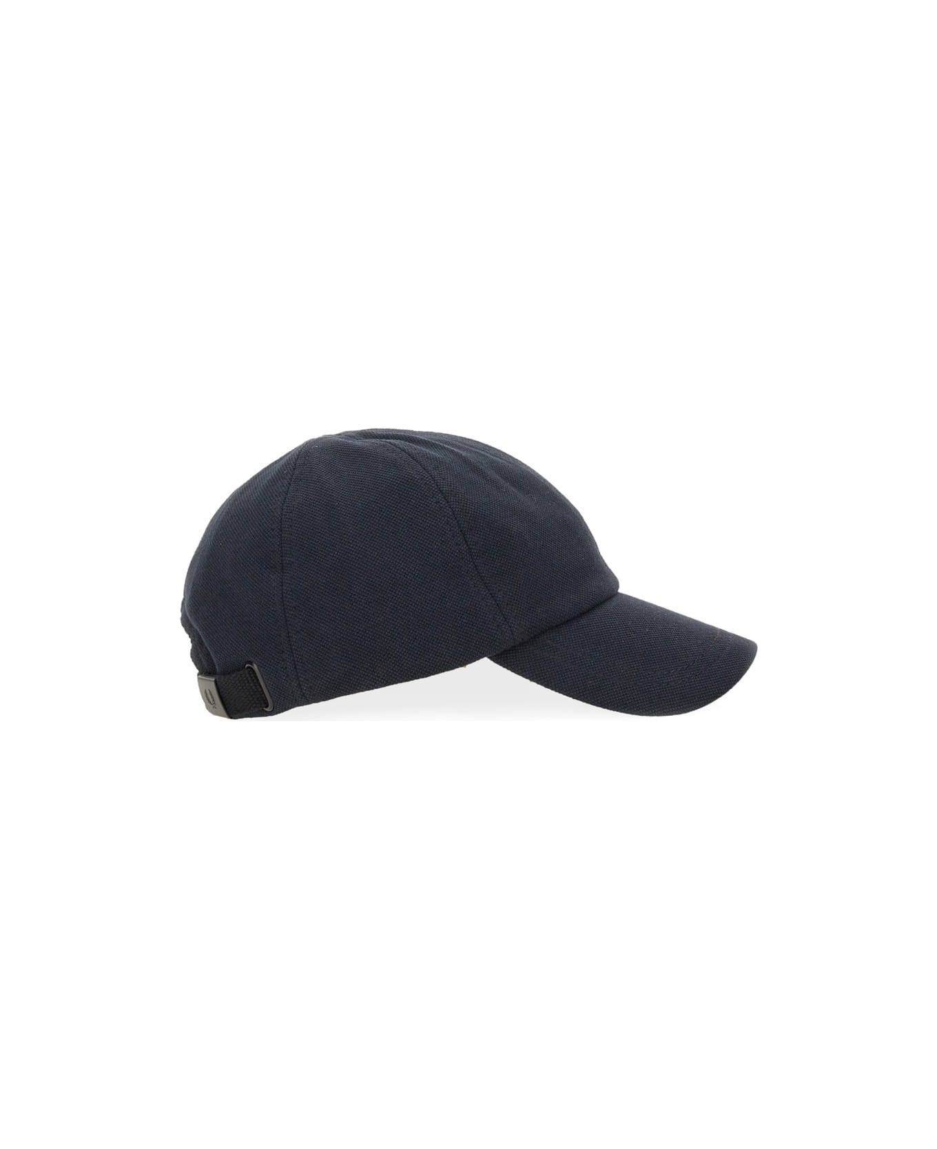 Fred Perry Baseball Hat With Logo - BLUE