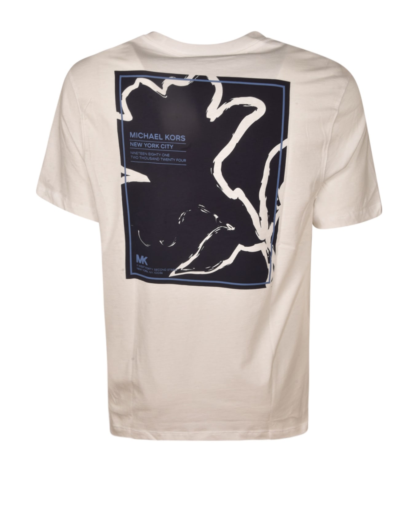 Michael Kors Logo Printed T-shirt - White シャツ