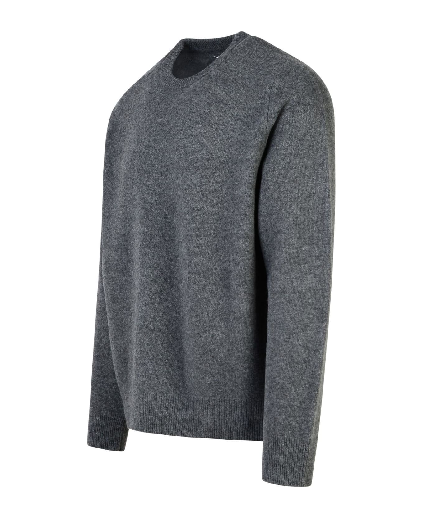 Maison Margiela Grey Wool Sweater - Grey