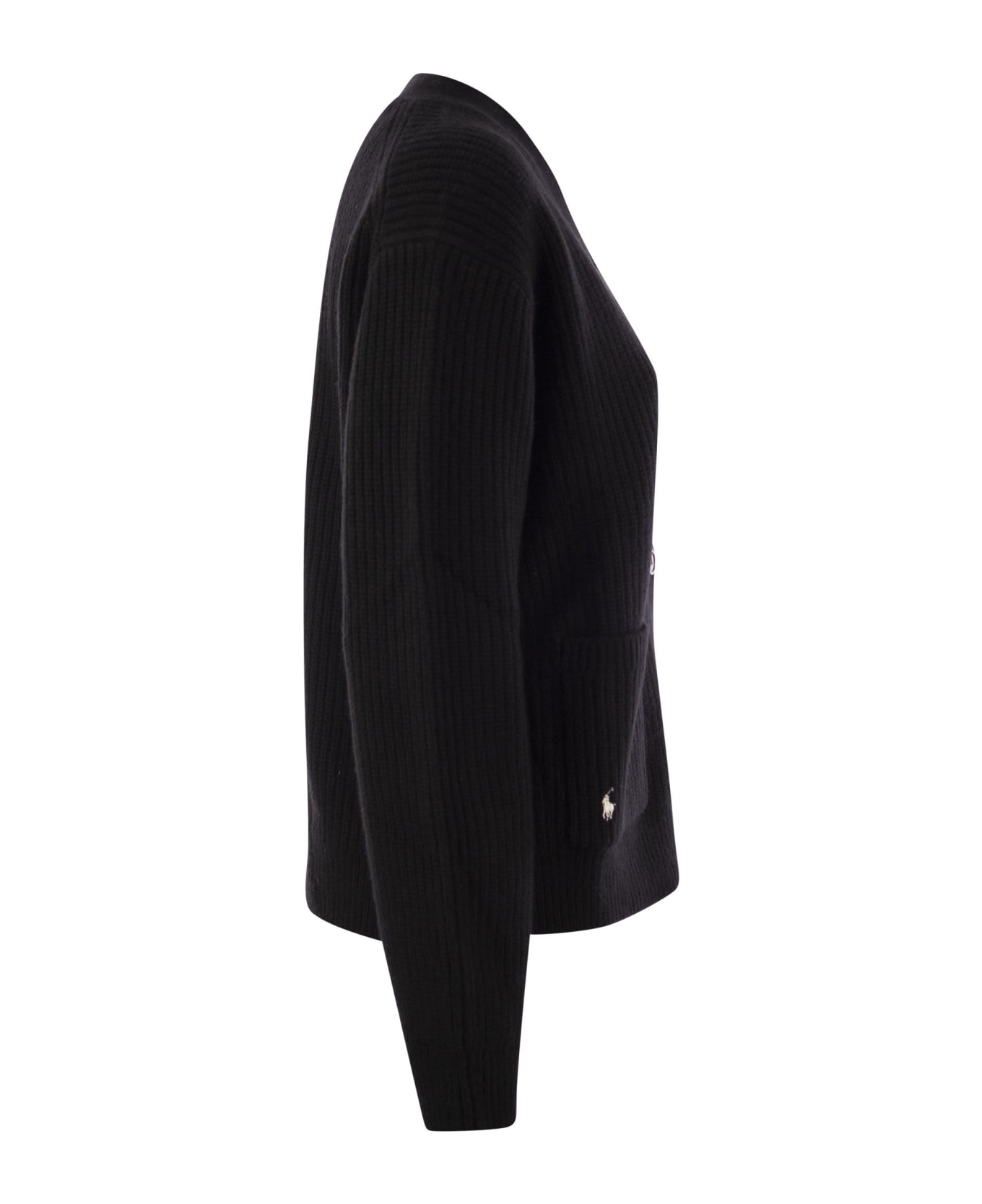 Polo Ralph Lauren V-neck Cardigan - Black