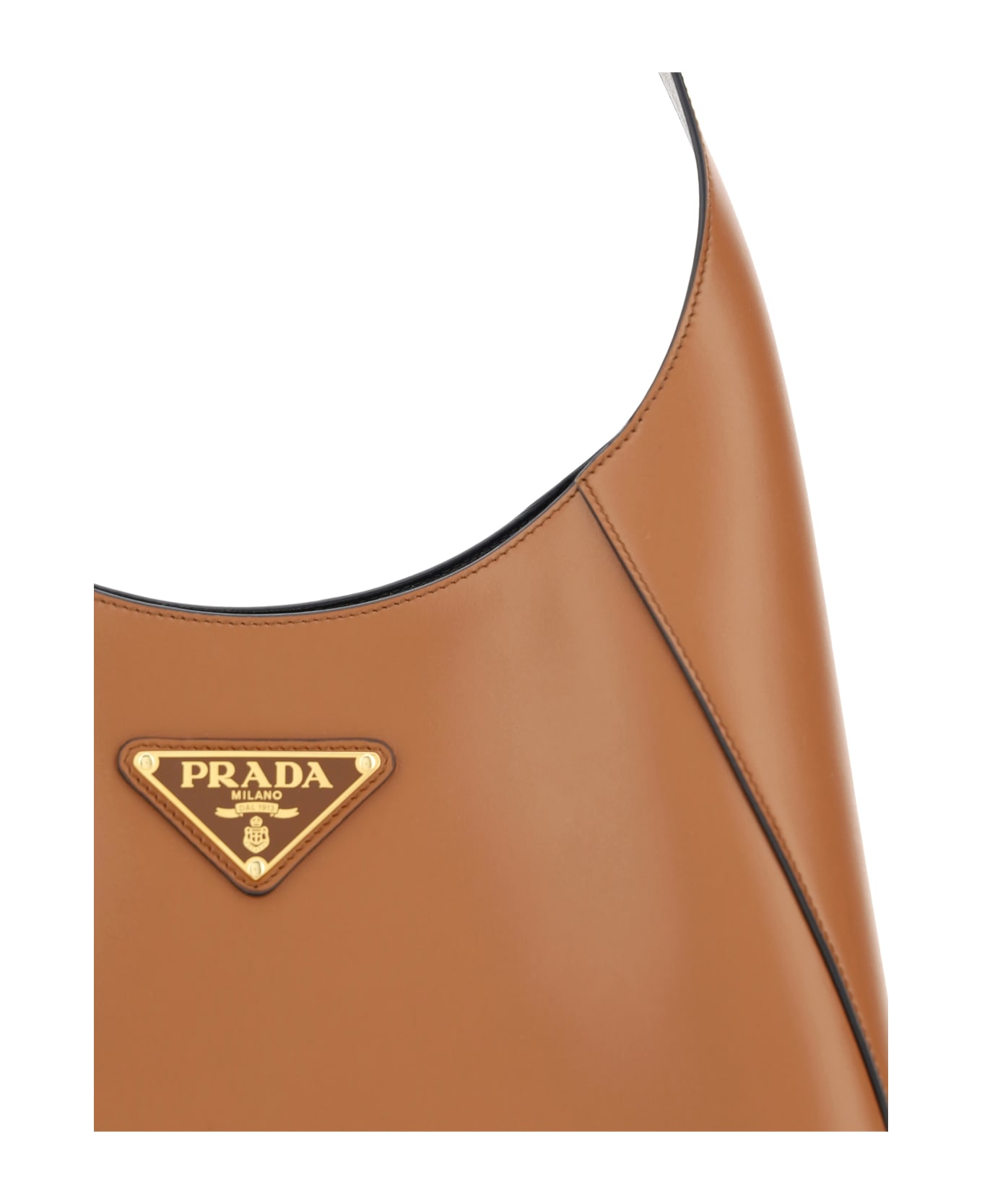 Prada Shoulder Bag - Xkv Cognac Nero