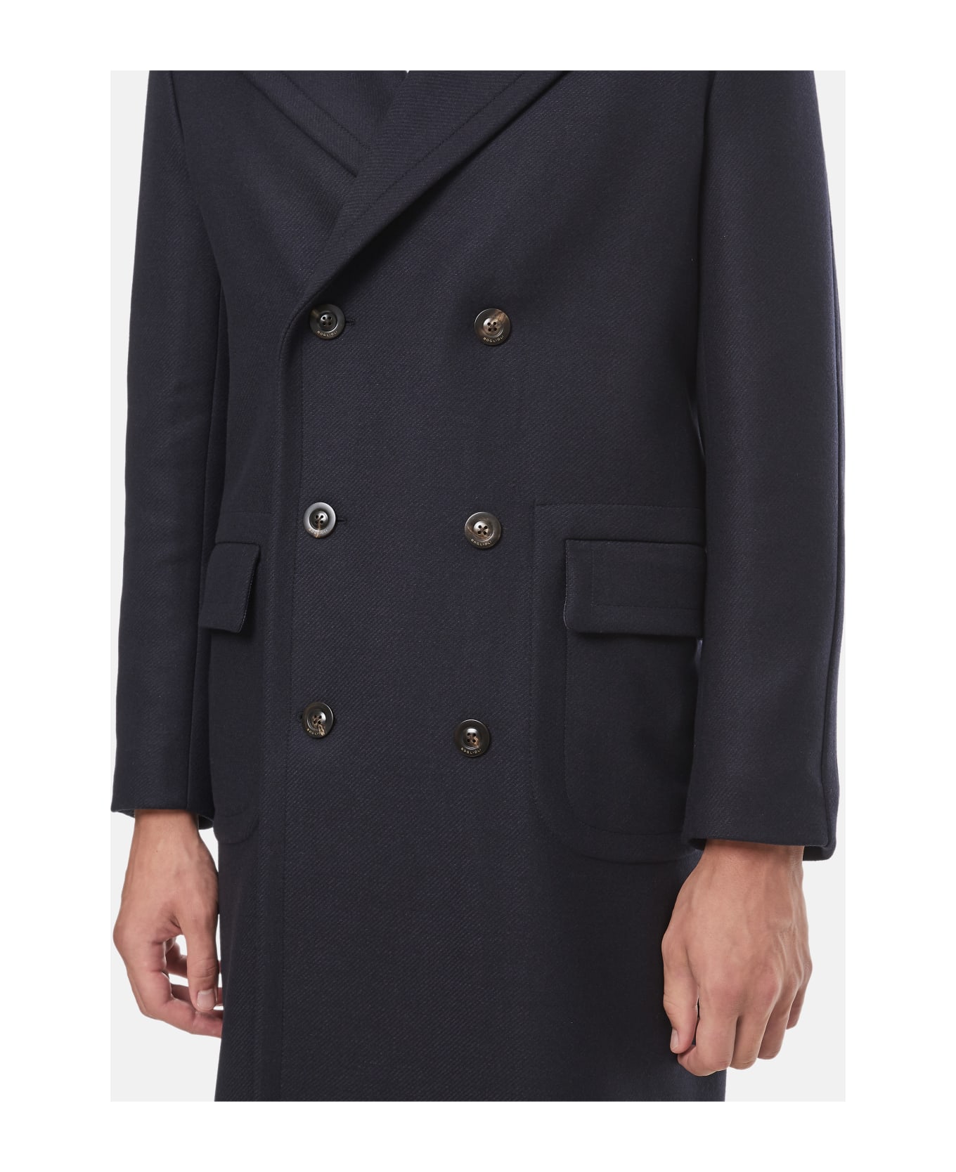 Boglioli Double Polo Coat