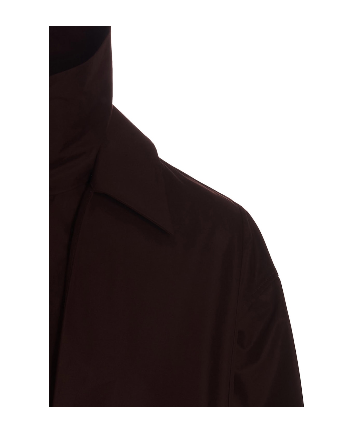 Jil Sander Mini Shirt Dress - Brown