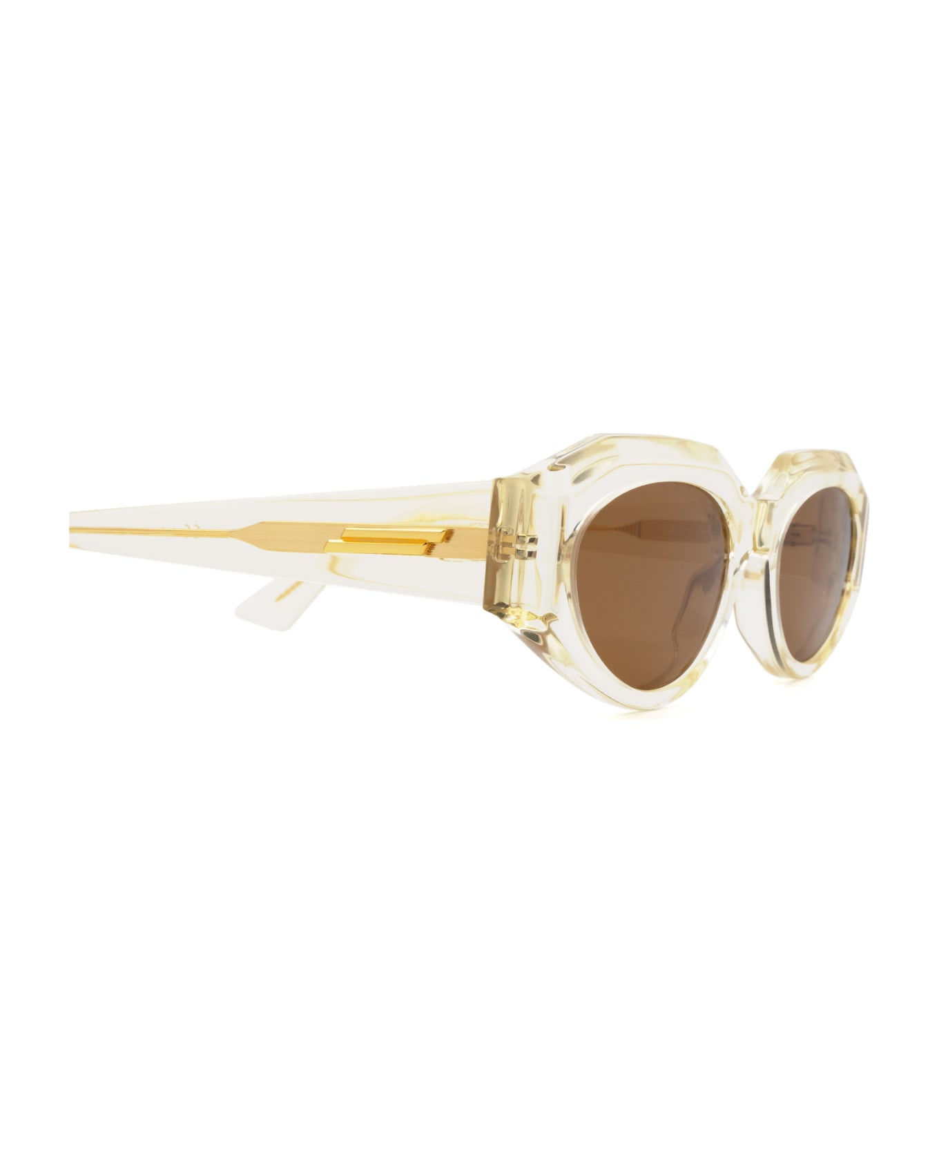 Bottega Veneta Eyewear Bv1031s Beige Sunglasses - Beige