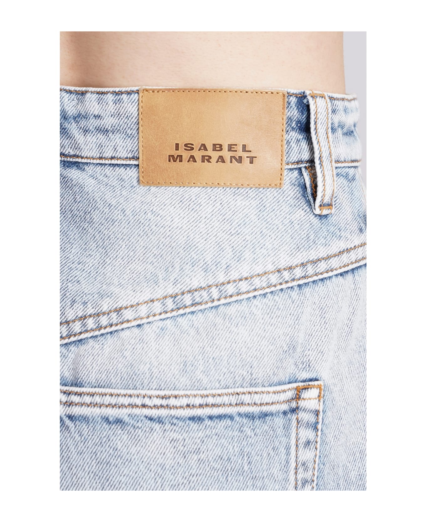 Marant Étoile Jovany Shorts - Light blue ショートパンツ