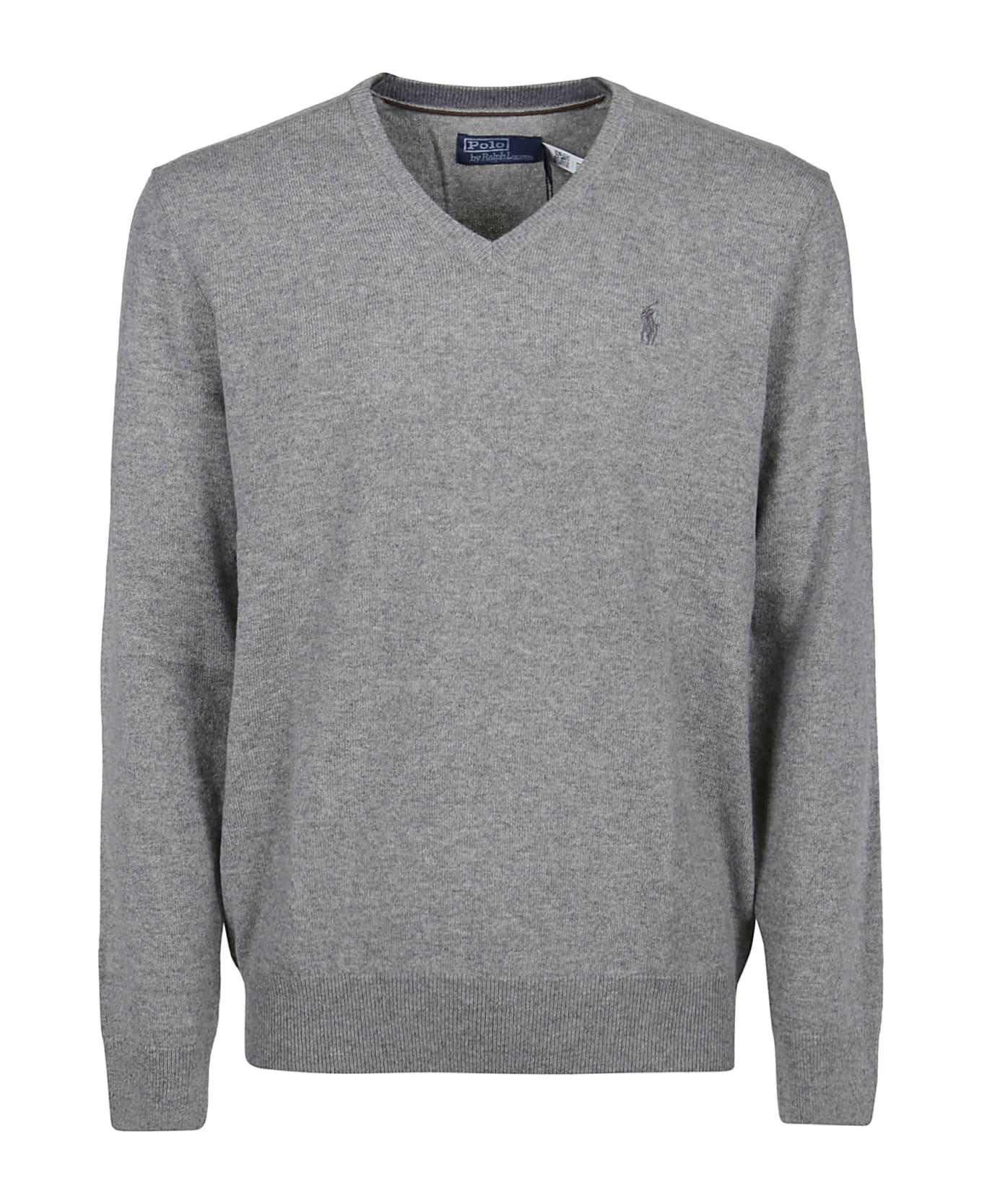 Polo Ralph Lauren Long Sleeve Sweater - Fawn Grey Heather