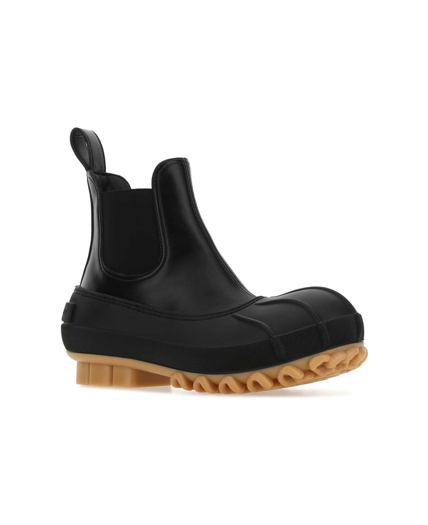 Stella McCartney Black Alter Mat And Rubber Duck City Ankle Boots - 1000