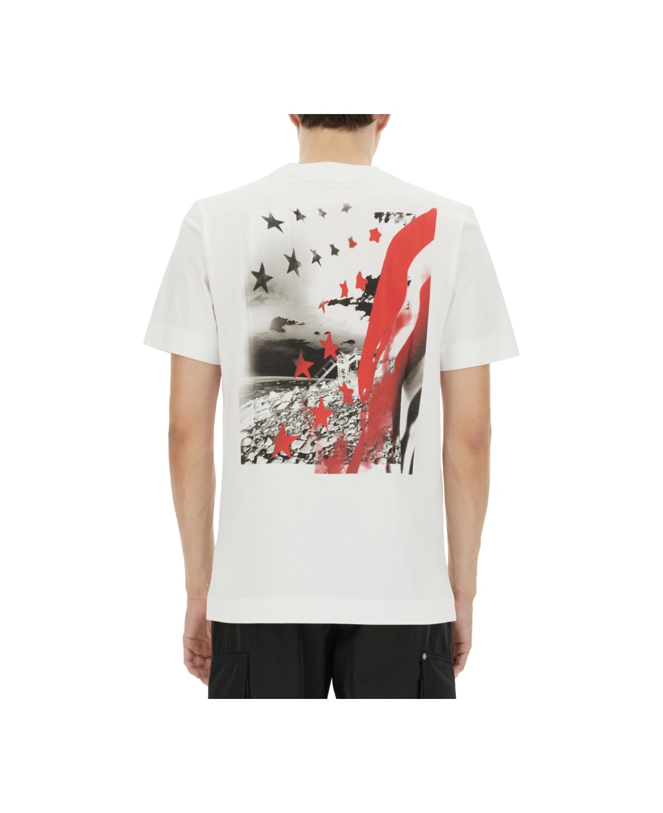 1017 ALYX 9SM Graphic Print T-shirt - WHITE