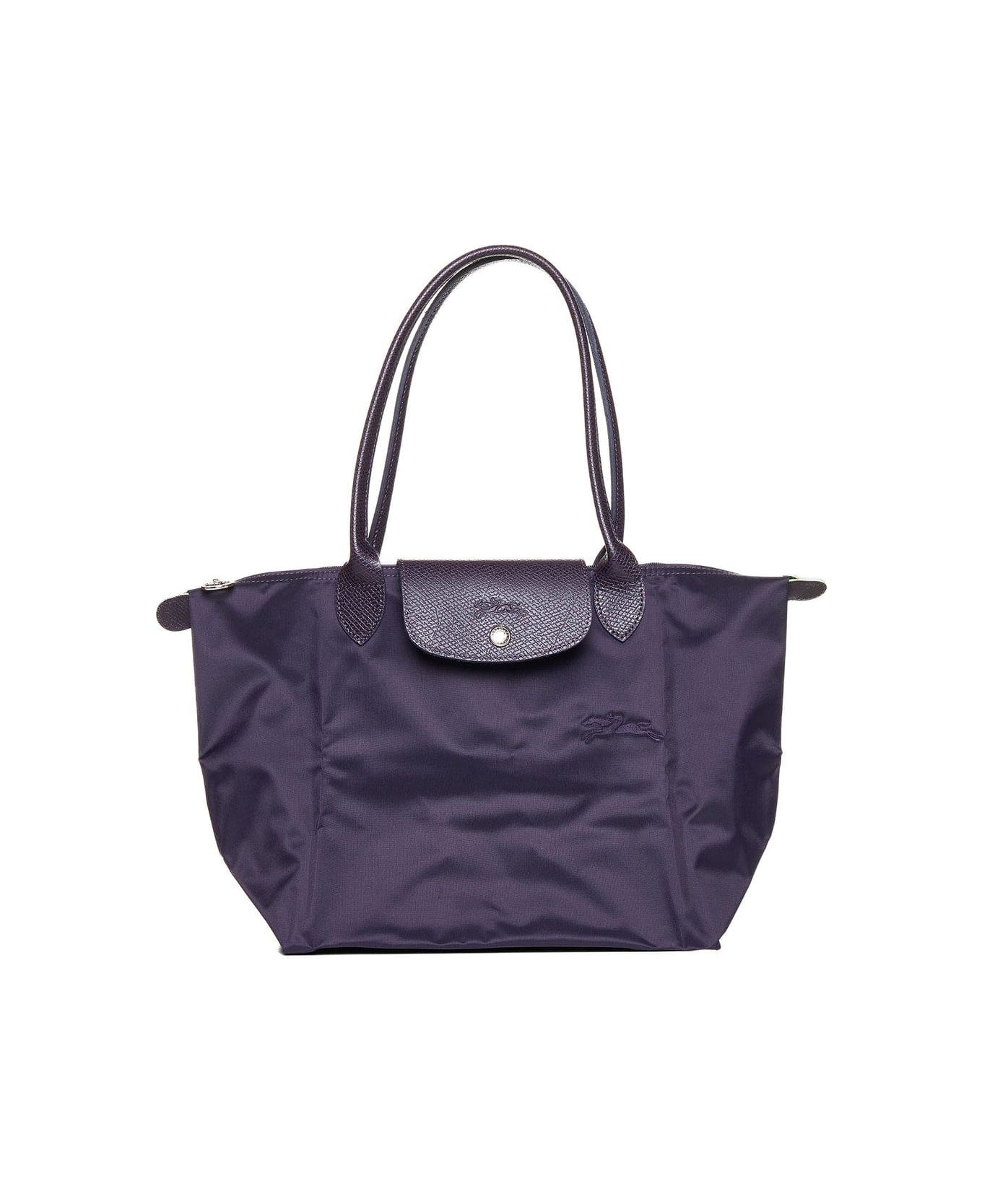 Longchamp Le Pliage Small Tote Bag - Blueberry