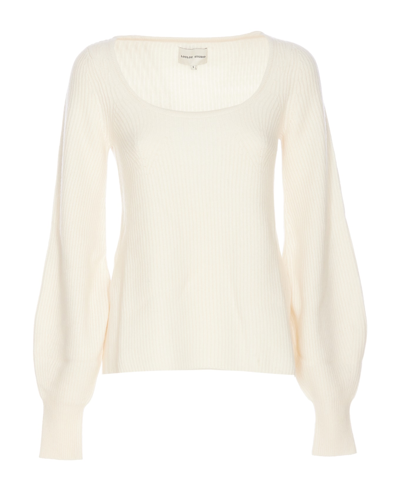 Loulou Studio Hermus Sweater - White