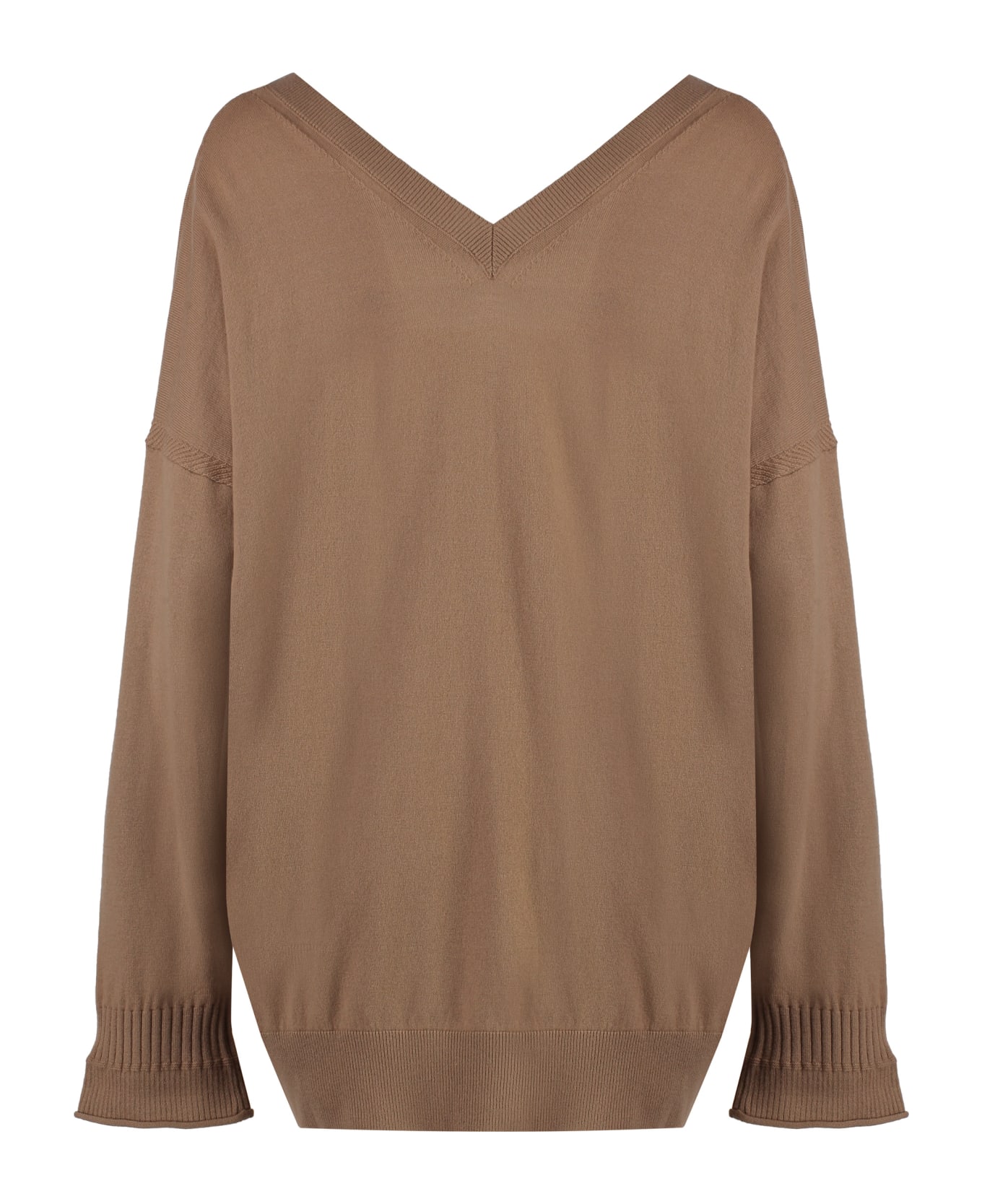 Stella McCartney Virgin Wool Sweater - Camel