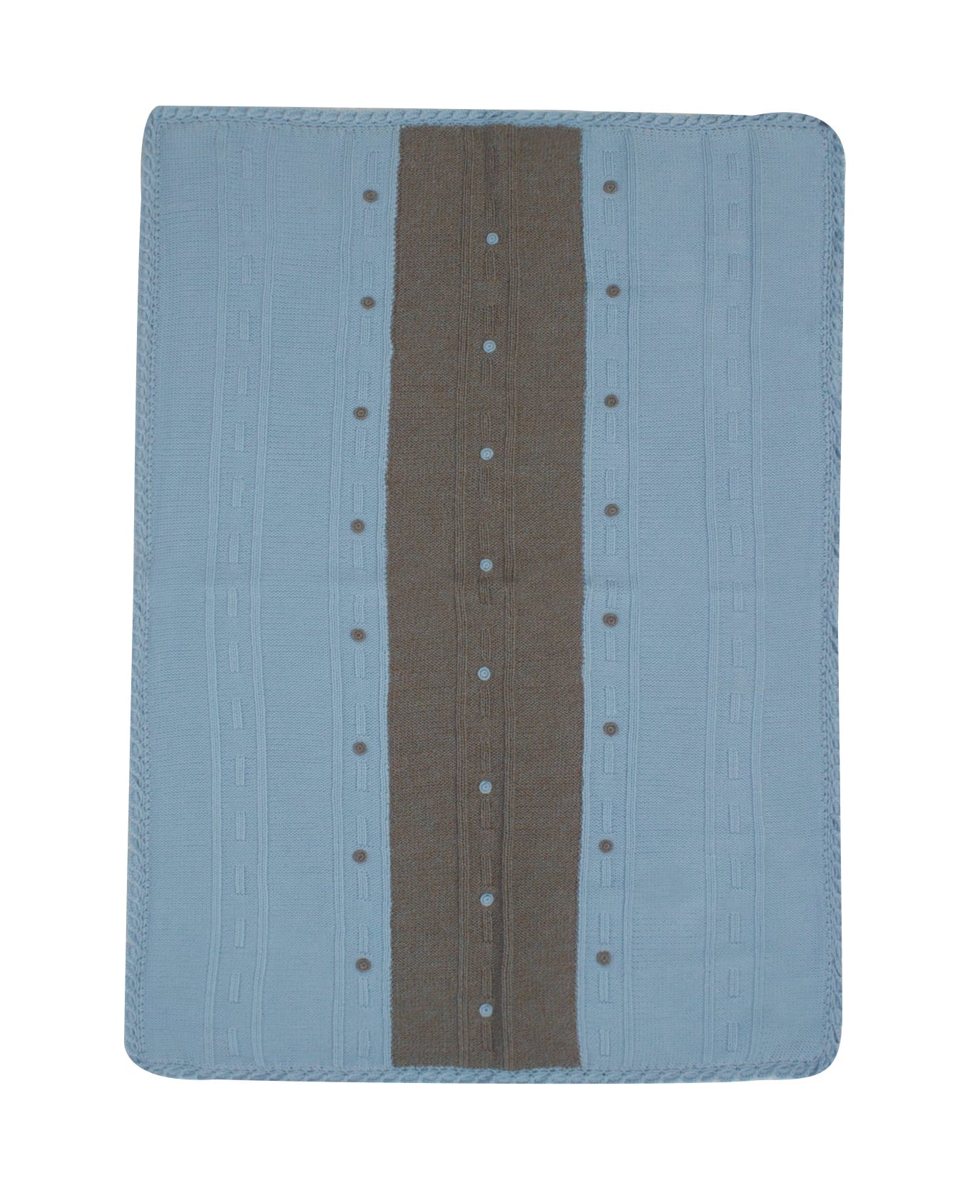 Piccola Giuggiola Wool Knit Blanket - Multicolor アクセサリー＆ギフト